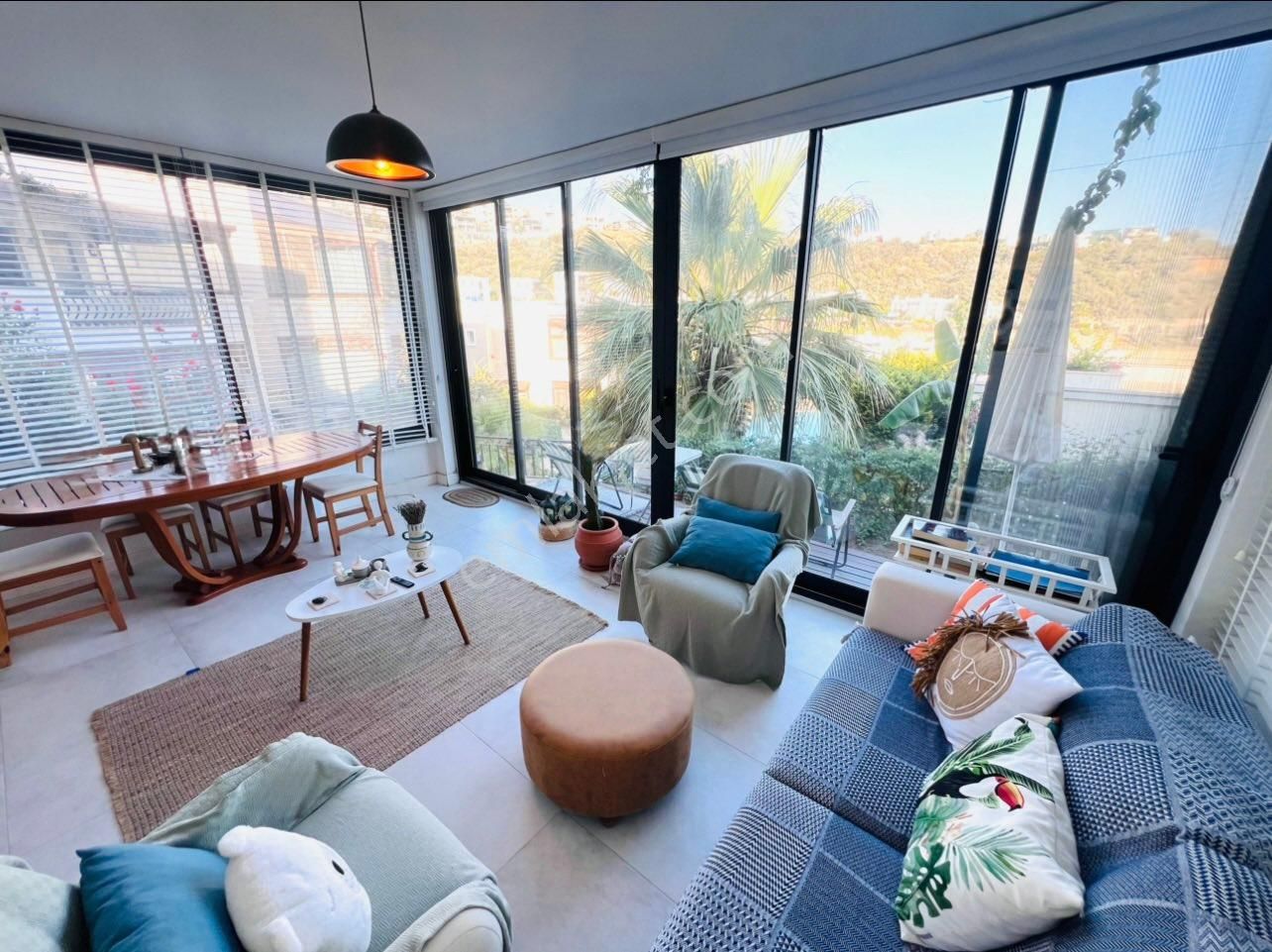 Gümüşlük Koyunbaba’da Havuzlu Sitede Bahçeli Ve Full Eşyalı 3+1 - Görsel 17