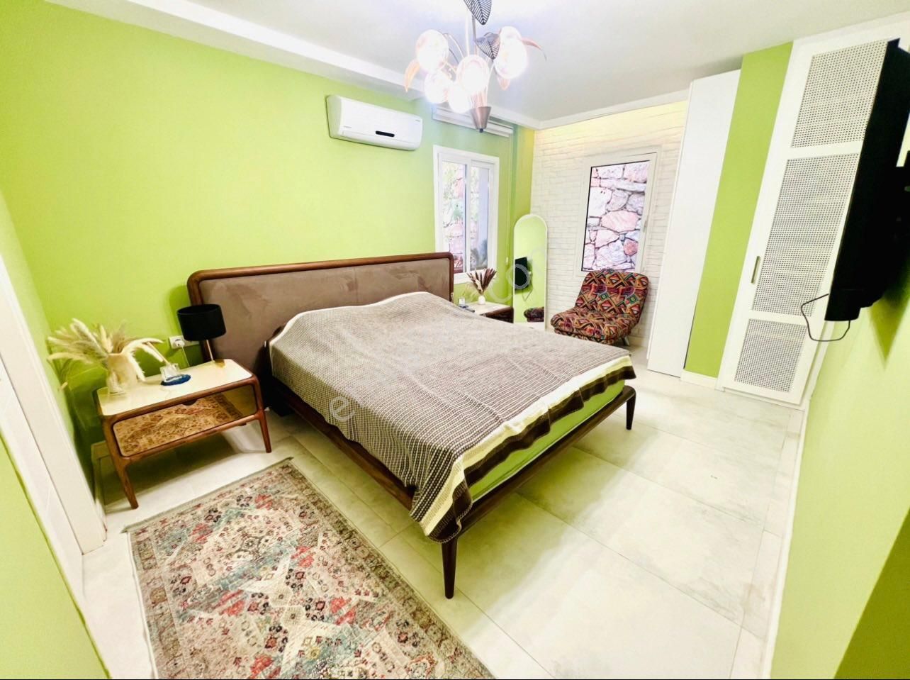 Gümüşlük Koyunbaba’da Havuzlu Sitede Bahçeli Ve Full Eşyalı 3+1 - Görsel 9