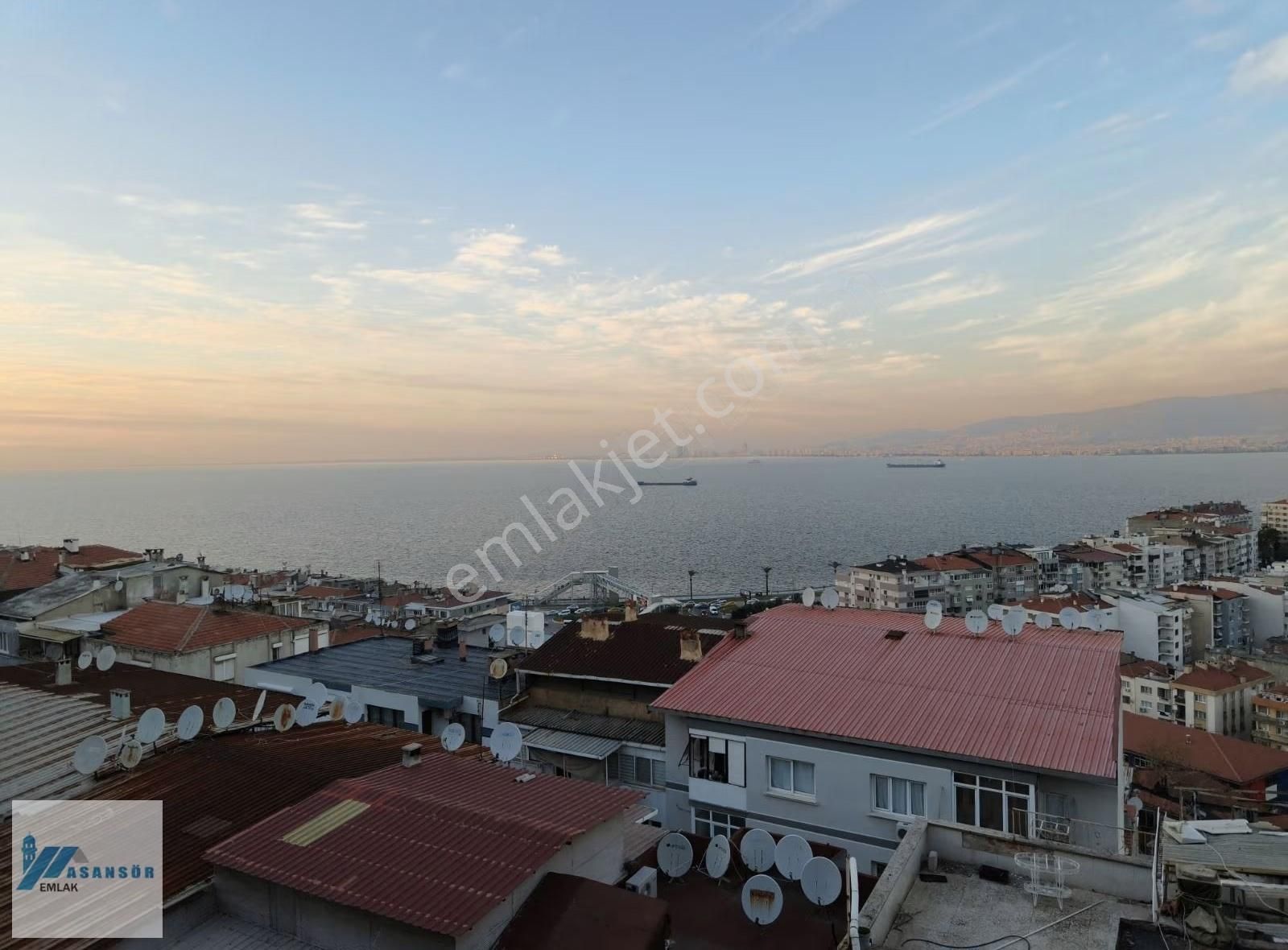 Asansör Emlaktan Satılık 2+1 Full Deniz Manzaralı Çift Cepheli - Görsel 24