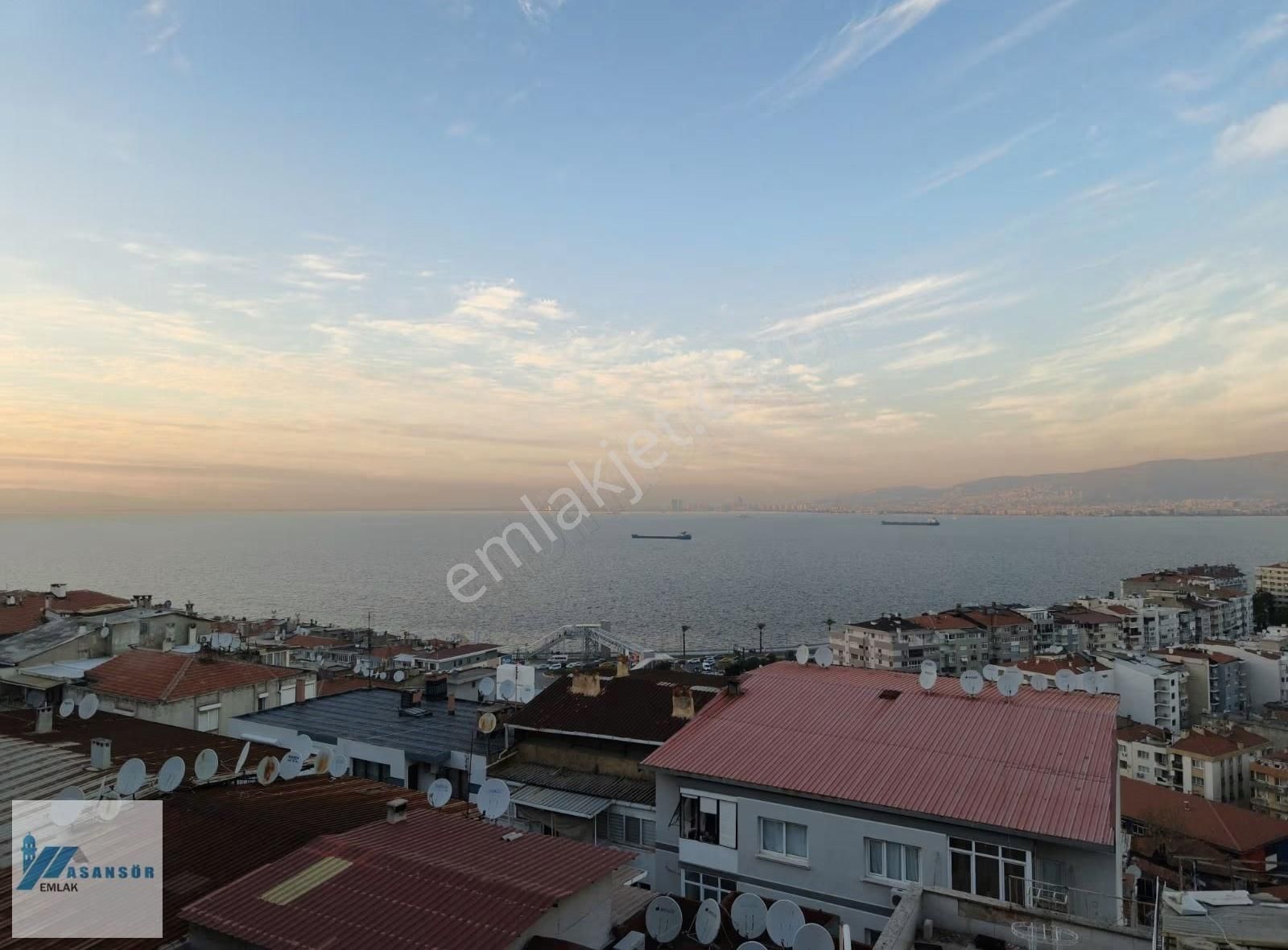 Asansör Emlaktan Satılık 2+1 Full Deniz Manzaralı Çift Cepheli - Görsel 10