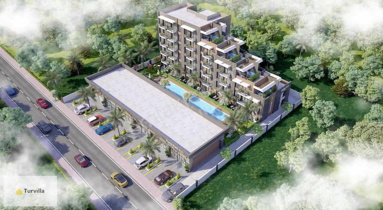 Turvilla'dan Aksu Güzelyurt Tunç Port Suit'te 1+1 Satılık Daire - Görsel 10