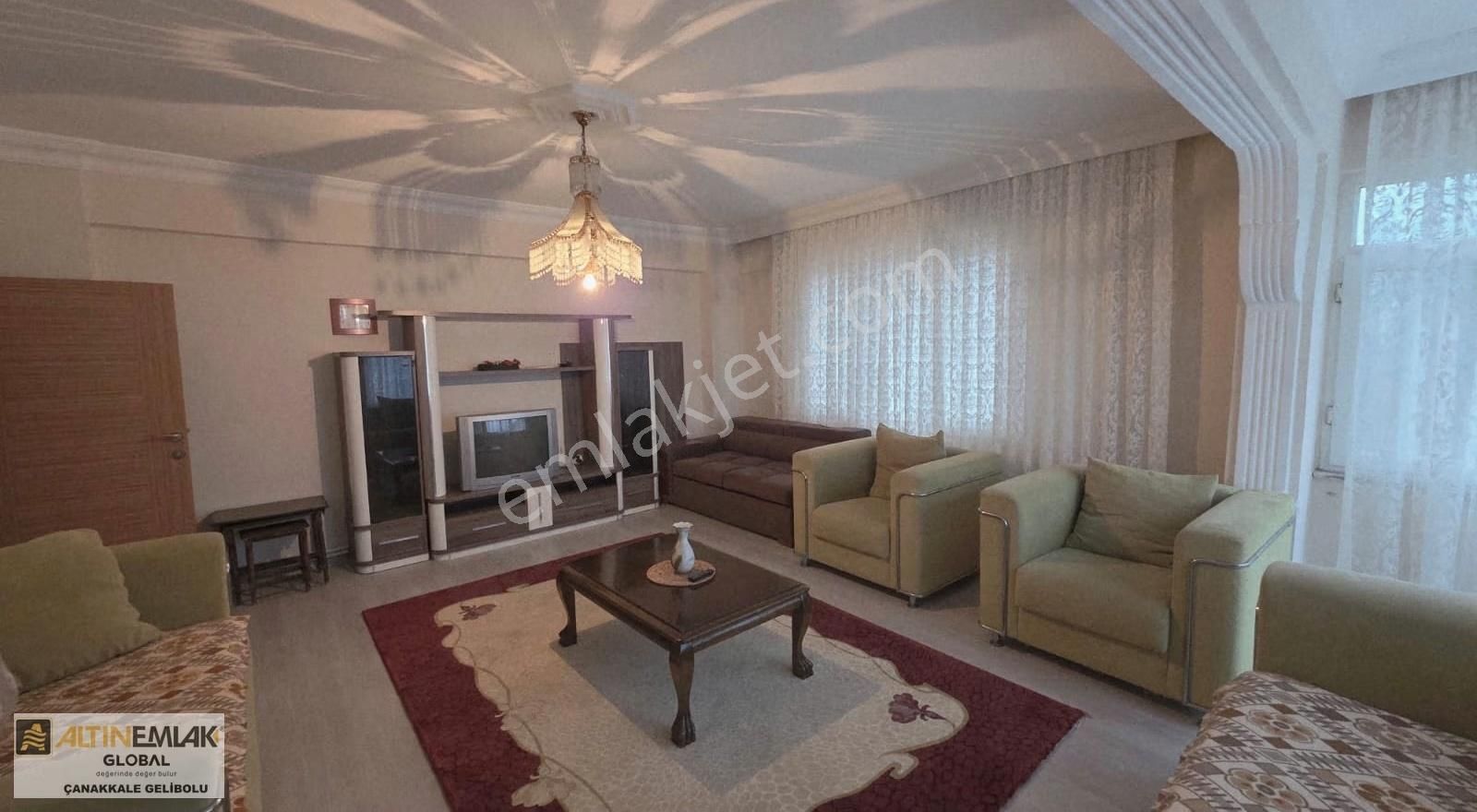 Altın Emlaktan Deniz Manzaralı Eşyalı Kiralık 2+1 Daire