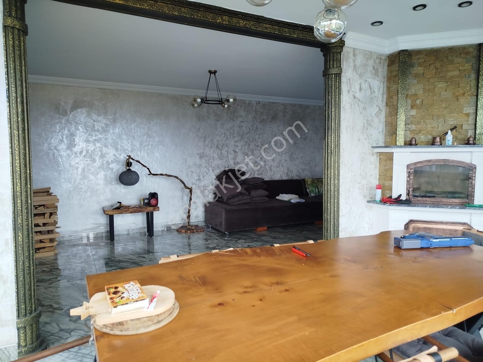 Akçaabat Çolaklı Mah. 4 Dönüm Arazi İçerisinde 4 Katlı Villa - Görsel 4