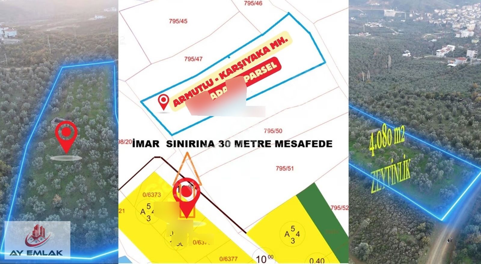 Ay Emlak'tan Konut İmar Sınırına 30 Metre Mesafede Zeytinlik - Görsel 8