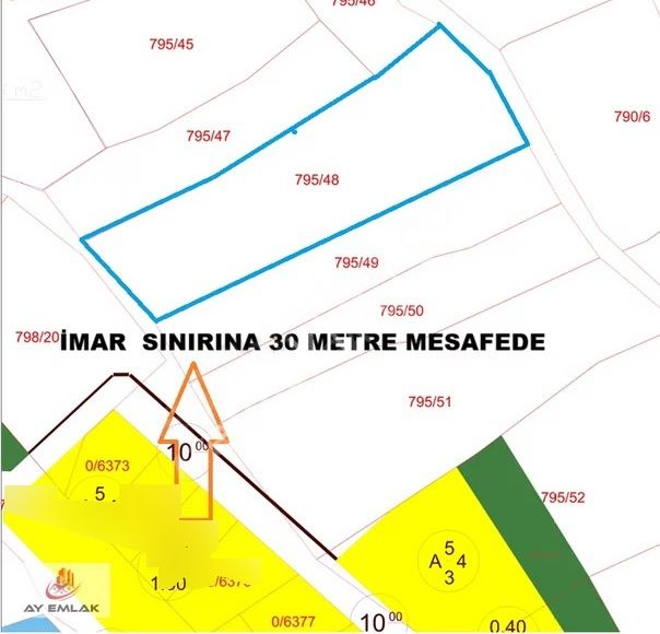 Ay Emlak'tan Konut İmar Sınırına 30 Metre Mesafede Zeytinlik - Görsel 9