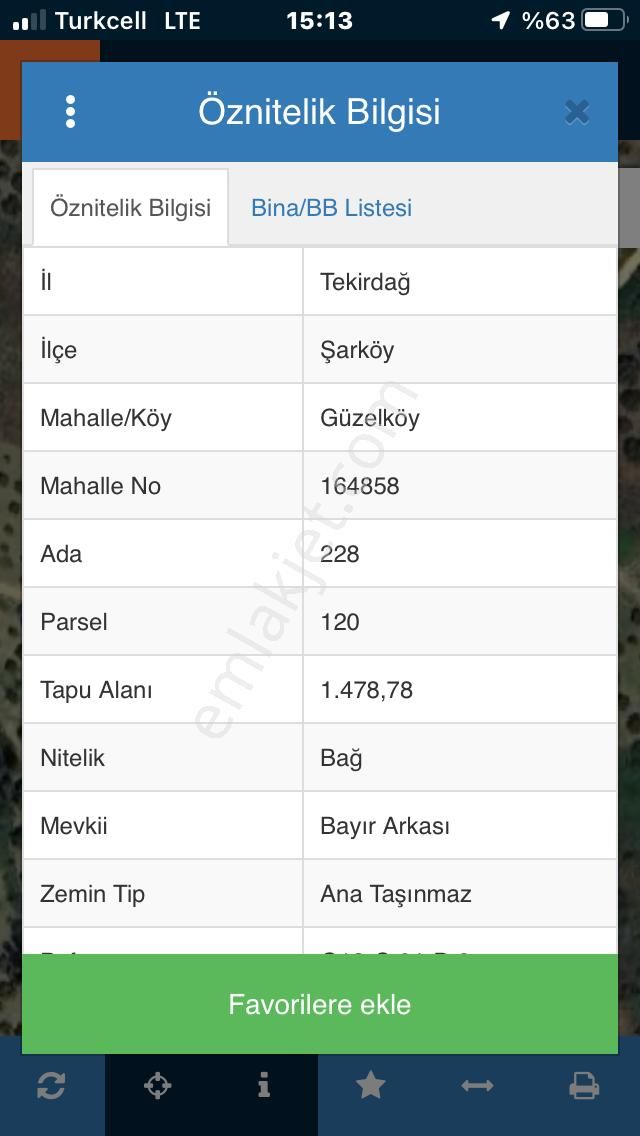 Şarköyde Işık Emlakta Güzelköy Mah De 1475 M2 Zeytinlik - Görsel 18