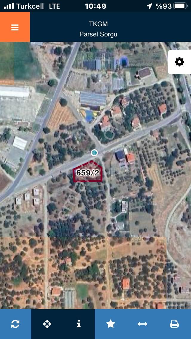 Şarköy De Işık Emlaktan İstiklal Mah De 1051 M2 0/10 İmarlı Arsa - Görsel 21