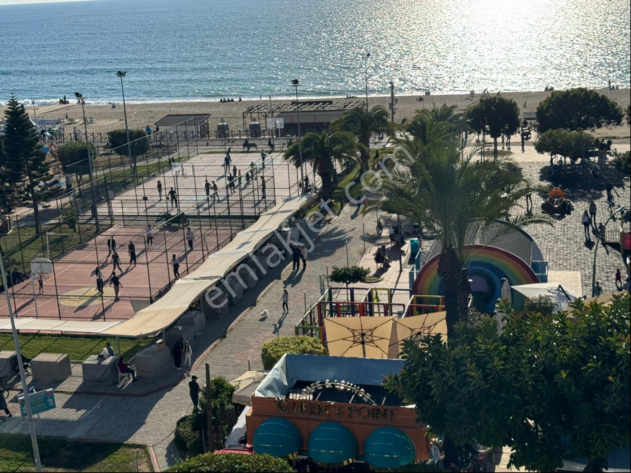 Alanya Kleopatra Damlataş Da Resimdeki Denize Sıfır Satılık - Görsel 6