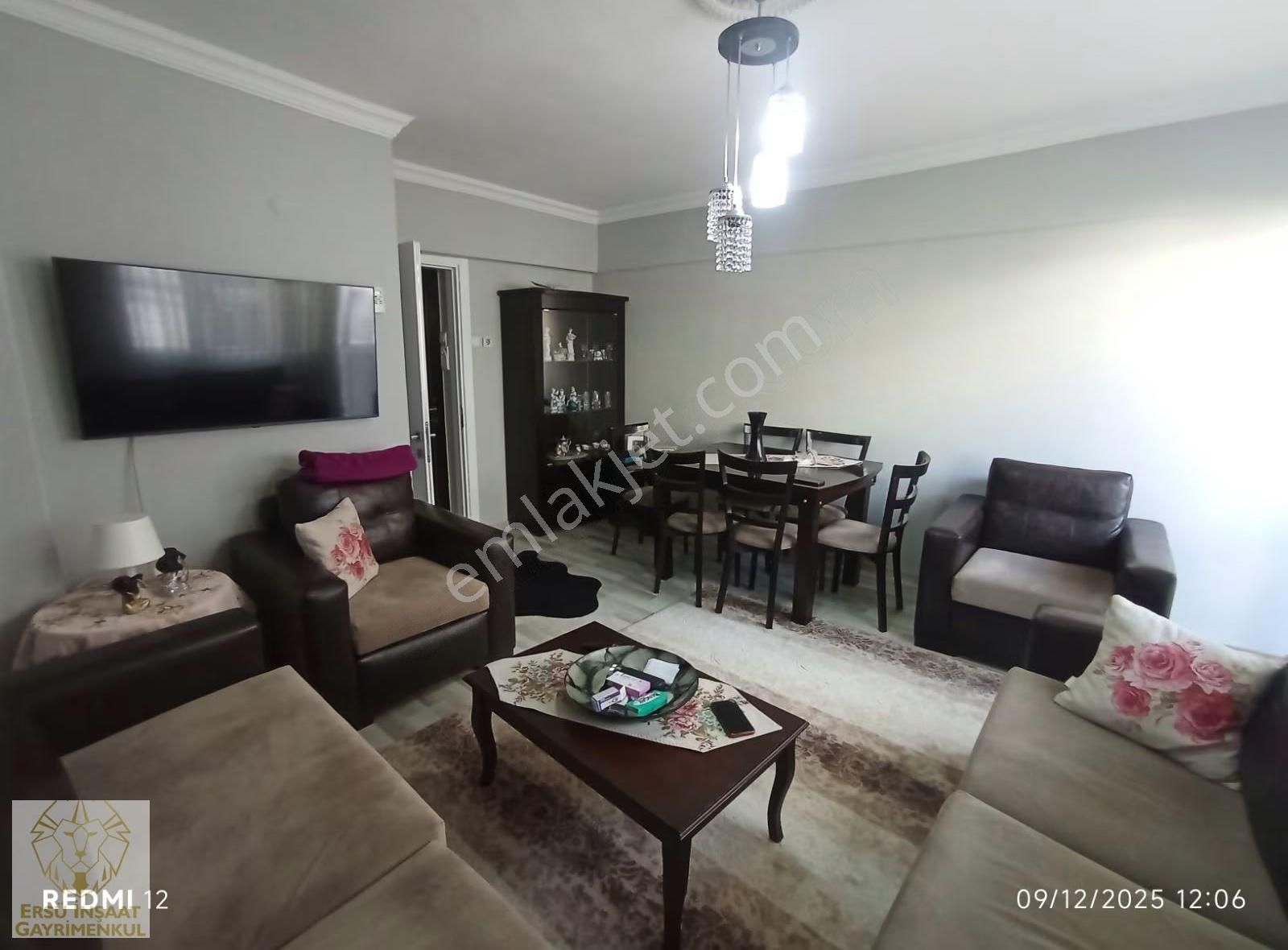 Ersü'den Ordu Caddesi Yakını Bakımlı Doğalgazlı 2+1 Daire - Görsel 16