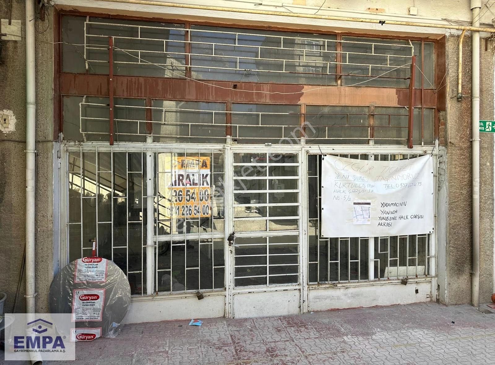 Empa'dan Kurtuluş Cumartesi Pazarı Eski Otogar Yanı 30m² Dükkan - Görsel 5