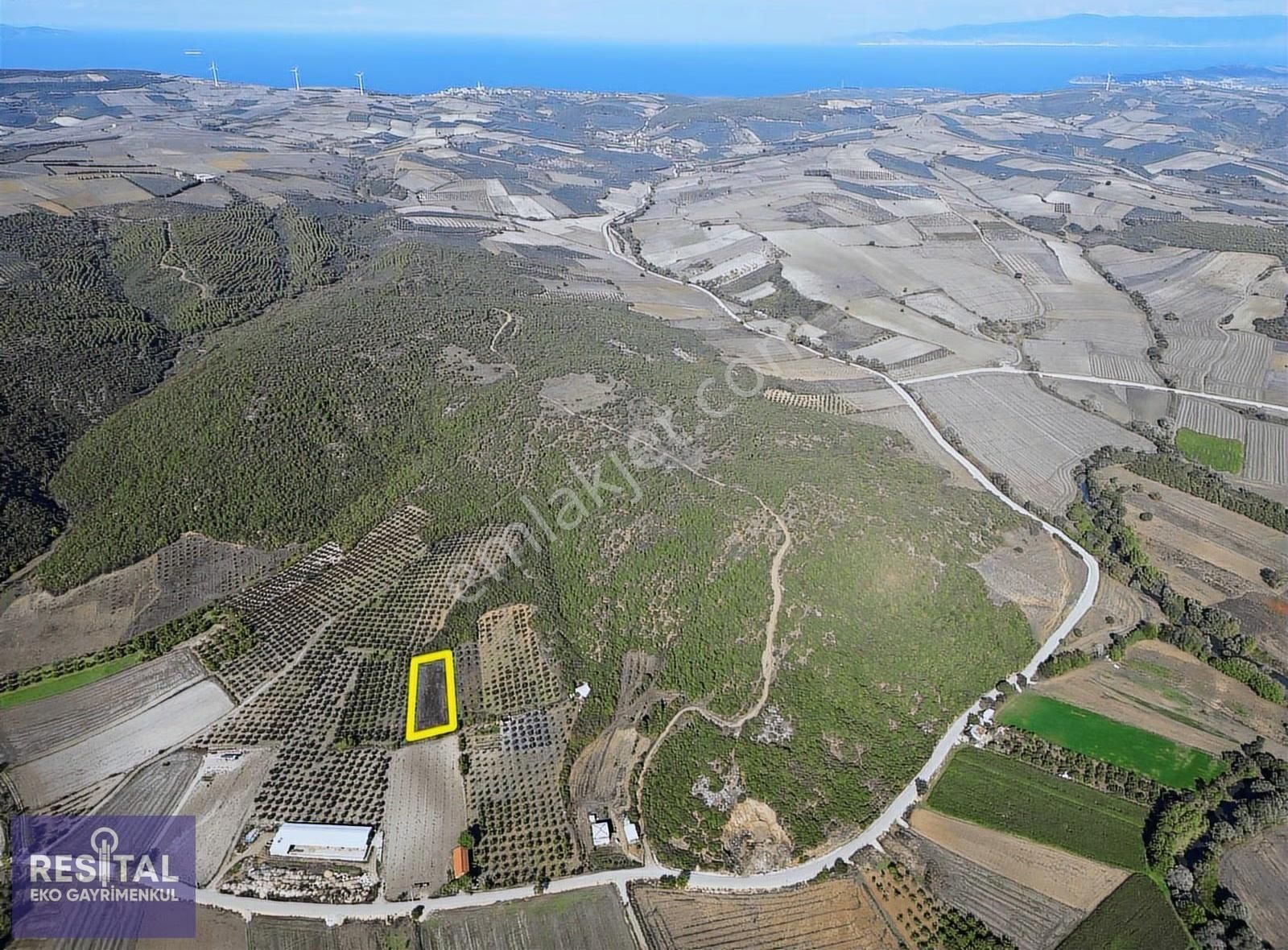 Bursa Teknosab Mudanya Evciler'de Satılık 2.201 M² Fırsat Arazi - Görsel 9