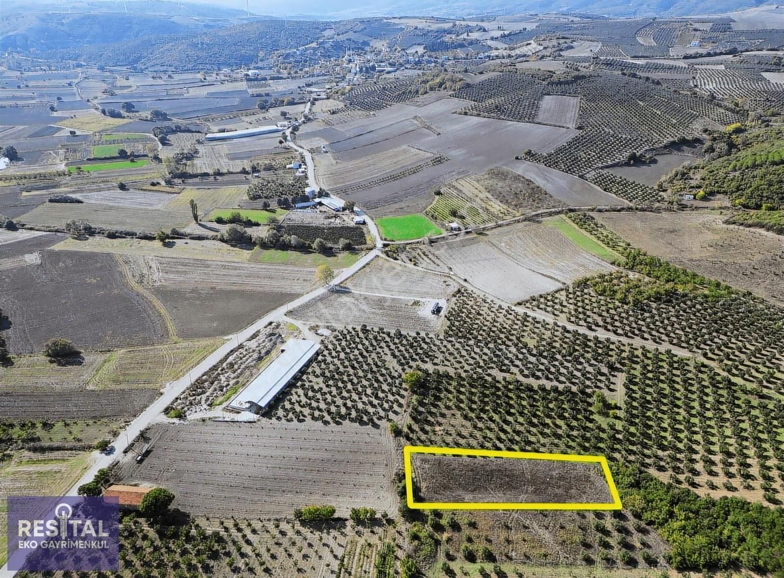 Bursa Teknosab Mudanya Evciler'de Satılık 2.201 M² Fırsat Arazi