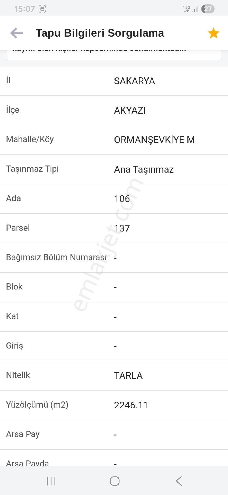 Yatırımlık Tarla - Görsel 2