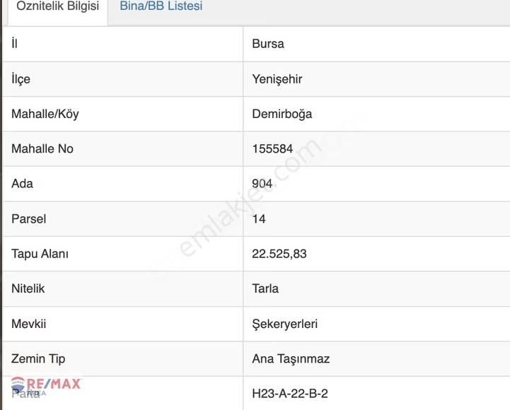 Remax Area Dan Satılık 22525 M2 Ceviz Bahçesi Ve Ev - Görsel 3