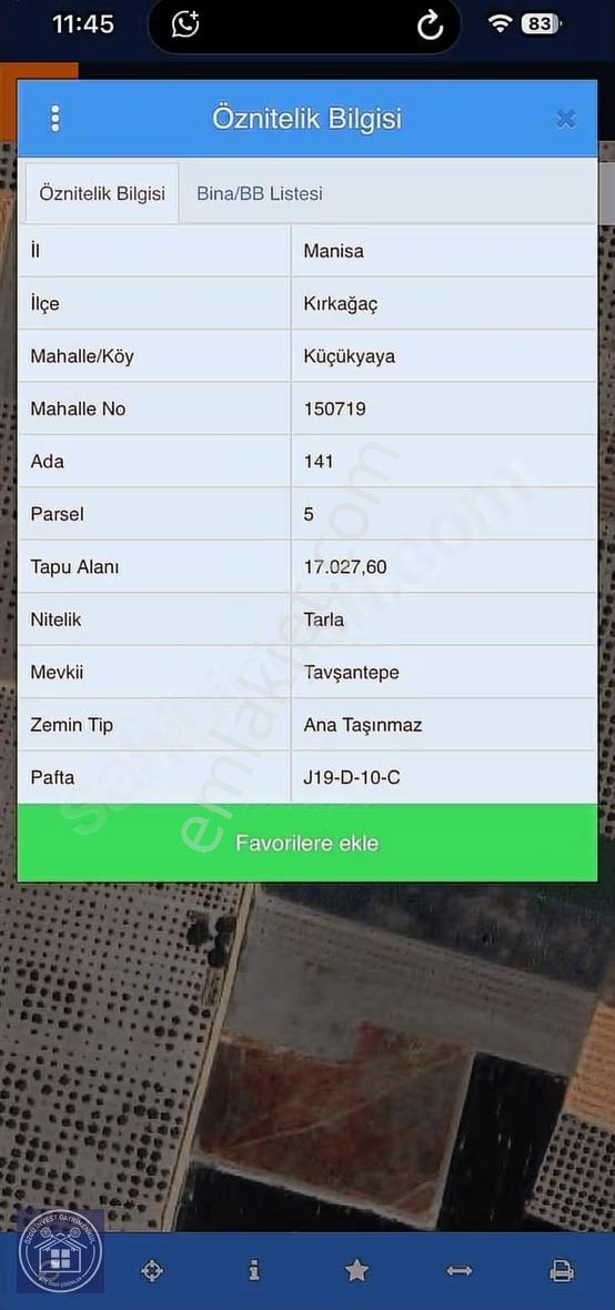 Özgü Gayrimenkul'den Kırkağaç'ta Yola Cepheli Verimli Tarlalar - Görsel 4