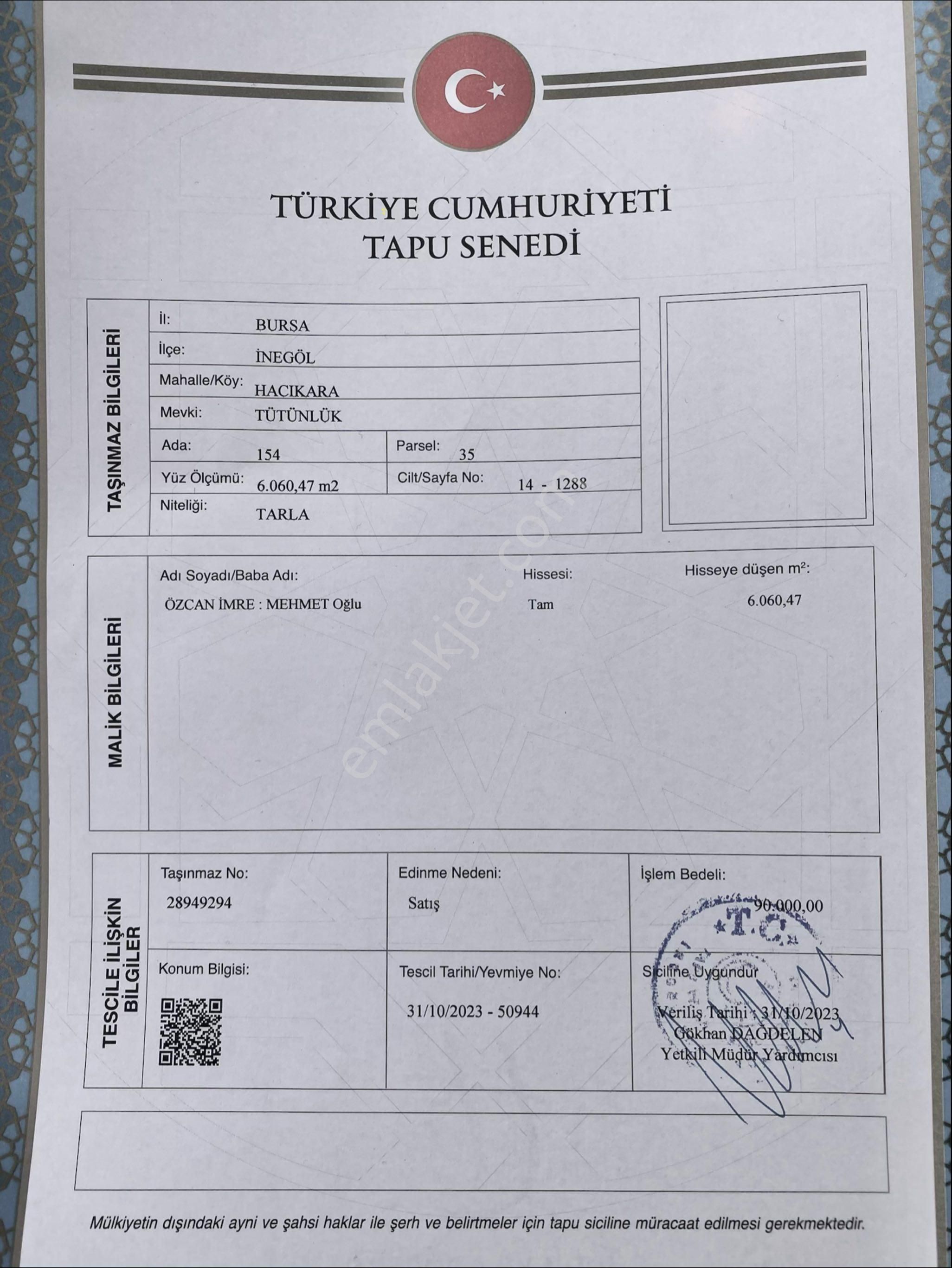 En Uygun Fiyat Garantisi İle Resmi Tapulu 6 Bin M2 Arazi - Görsel 19