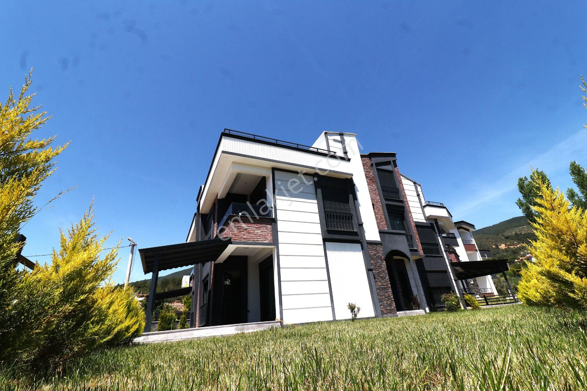 ✨güre'de Aygülden Muhteşem Doğa Manzarasıyla Keyifli Geniş Teras Ve Verandalı Lüks 5+1 Satılık Villa - Görsel 34