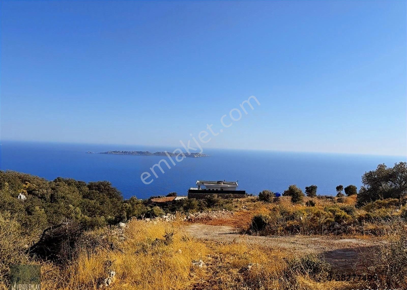 Venüs Emlak Demreden Kaş Sarıbelen Deniz Manzaralı Satılık Tarla - Görsel 23