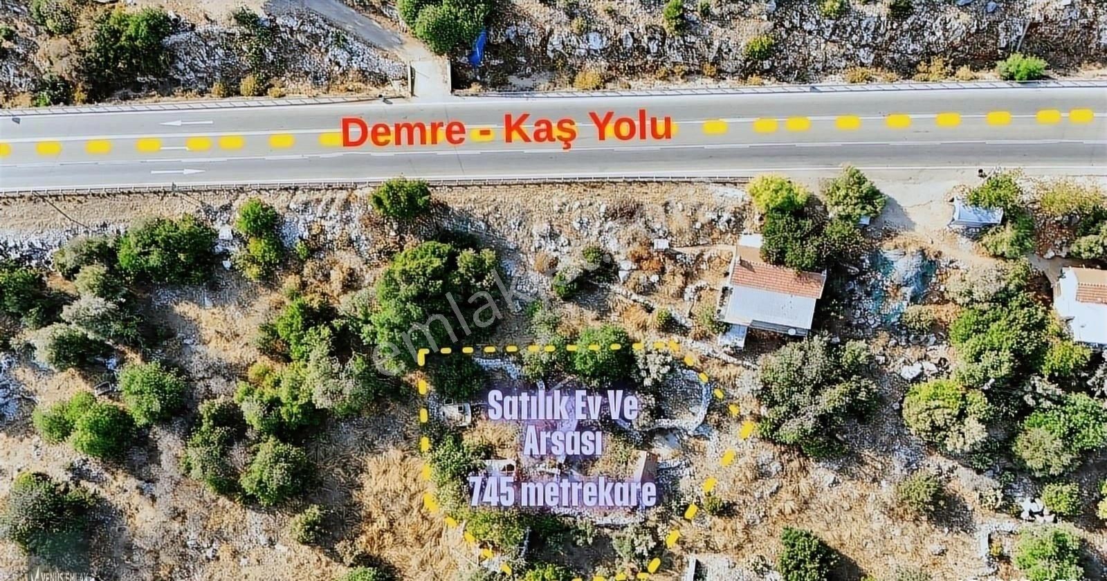 Venüs Emlak Demre'den Karabucak Mah. Deniz Manzaralı Satılık Arsa