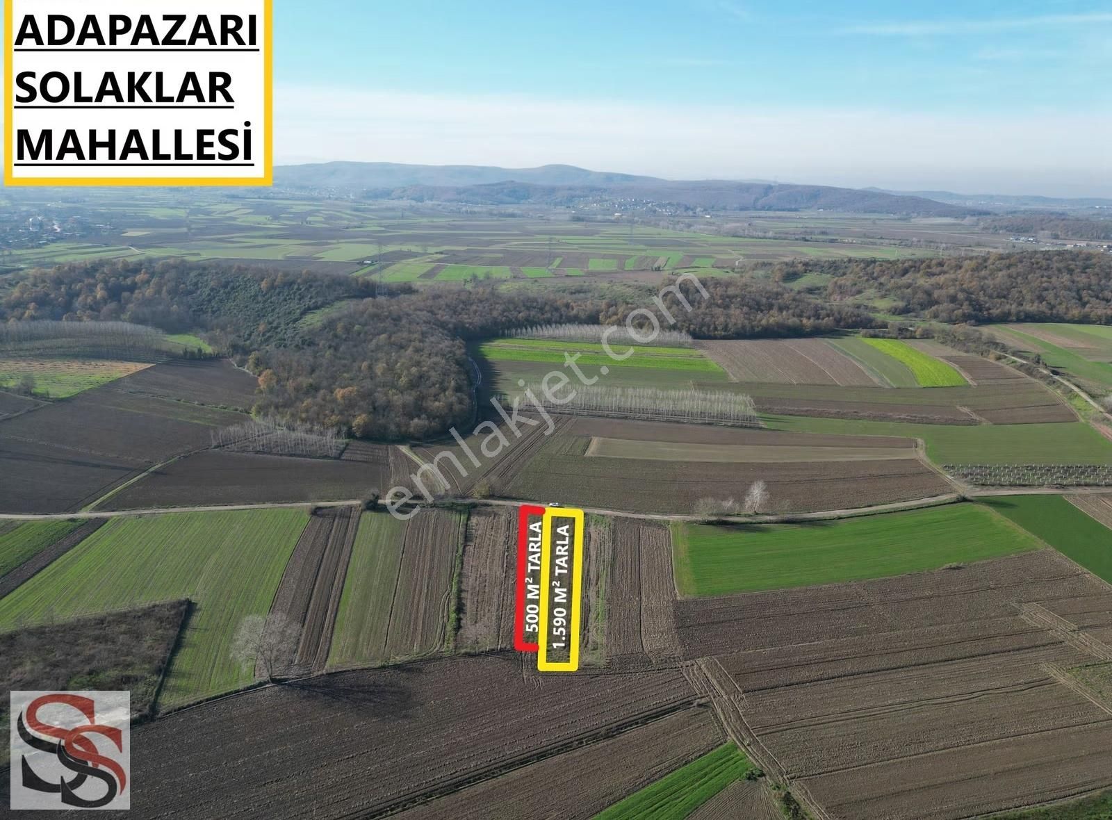 Solaklarda Yanyana 2 Parsel Toplamda 2090 M² Yatırımlık Tarla - Görsel 2