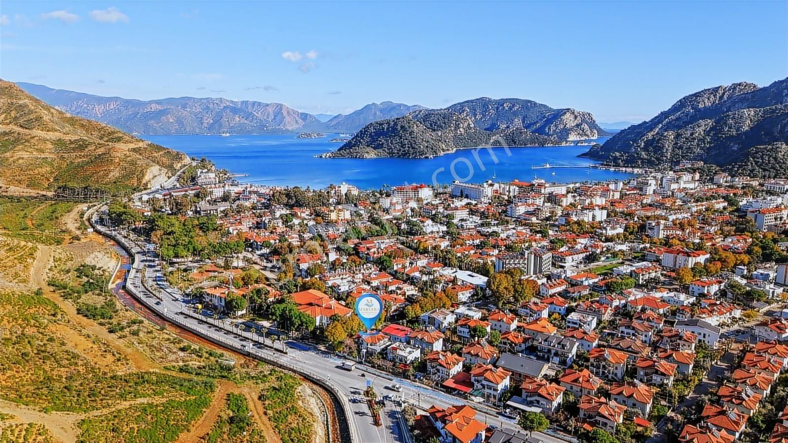 Marvera' Dan Marmaris İçmeler' De 2+1 Sıfır Eşyalı Daireler - Görsel 19