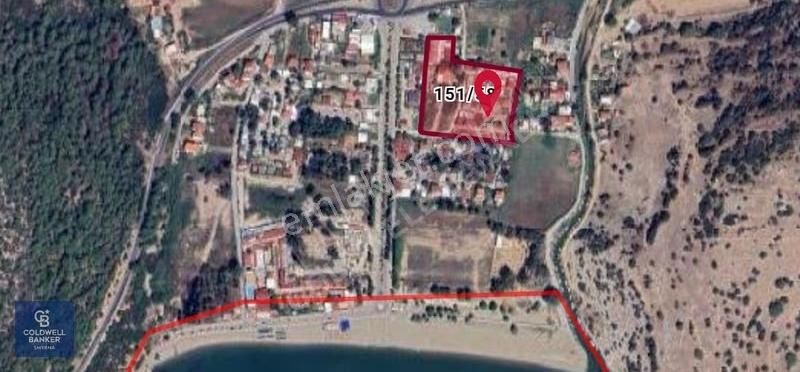 Ahmetbeyli Sahilde Denize 150m Mesafede Satılık 93m2 Bahçe - Görsel 9