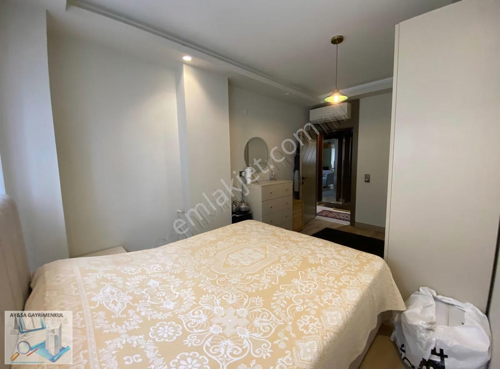 Güzeloba Rauf Denktaş'a İkinci Parselde 2+1 80m2 Site İçinde - Görsel 19