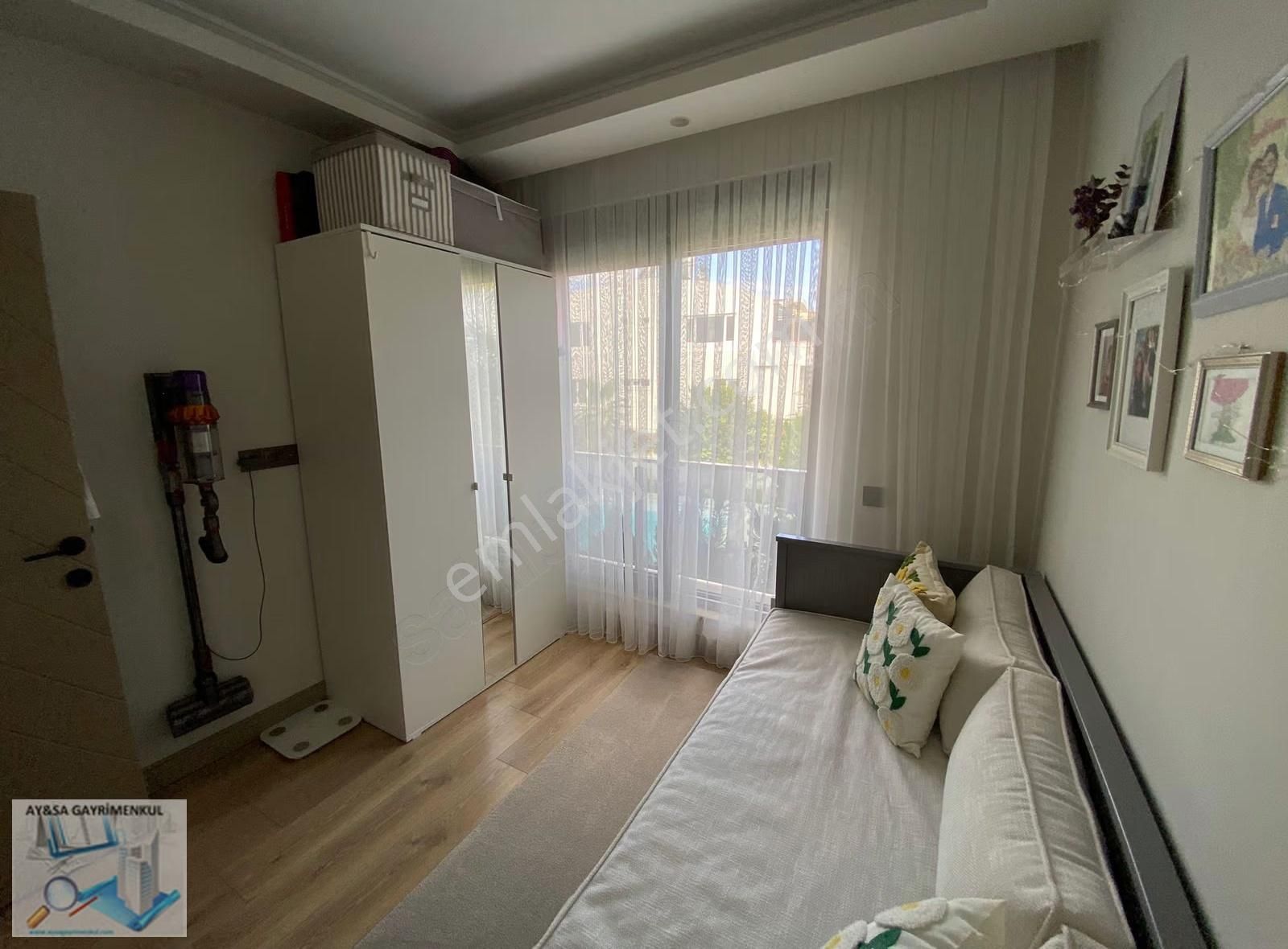 Güzeloba Rauf Denktaş'a İkinci Parselde 2+1 80m2 Site İçinde - Görsel 27