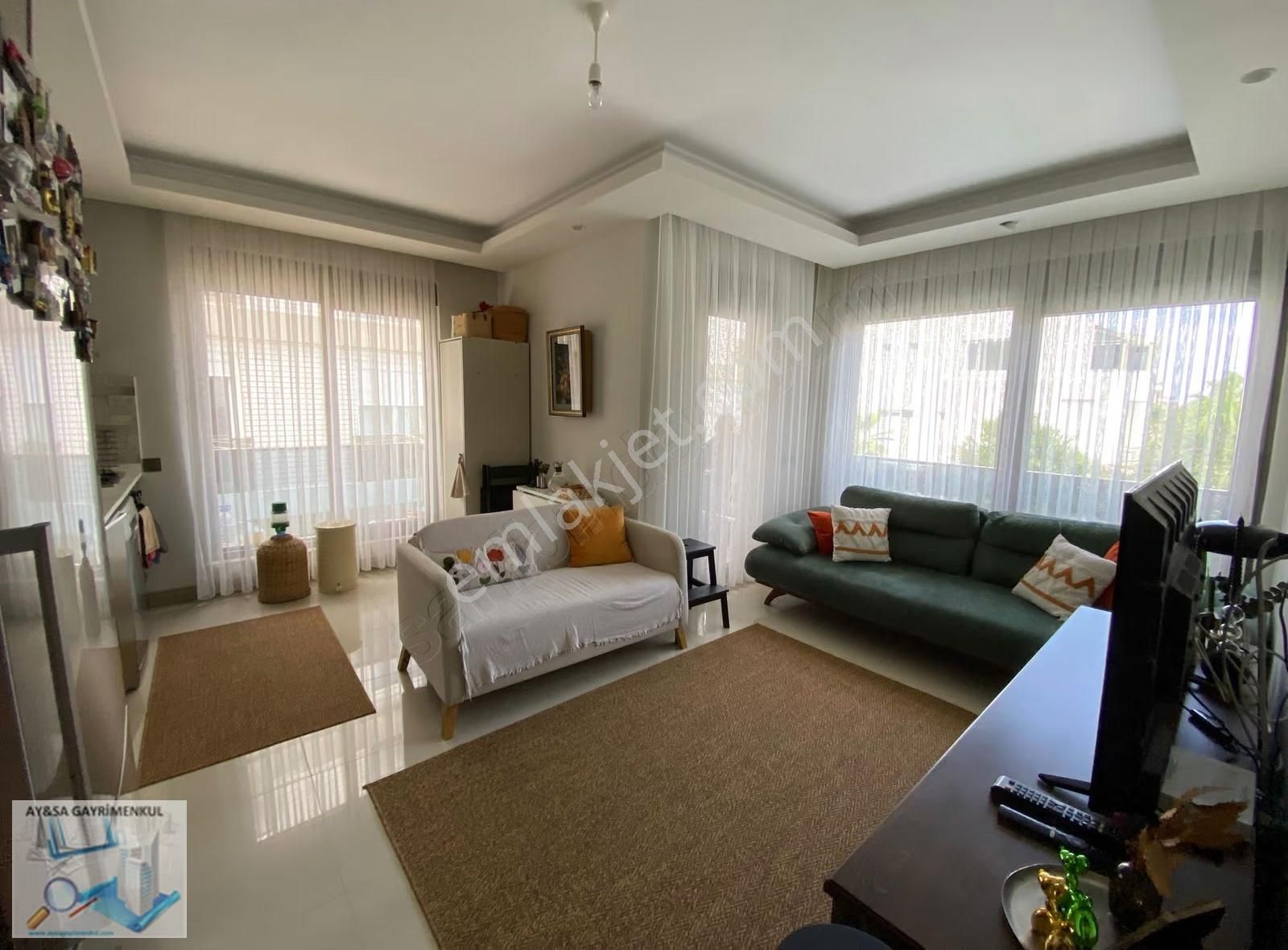 Güzeloba Rauf Denktaş'a İkinci Parselde 2+1 80m2 Site İçinde - Görsel 13