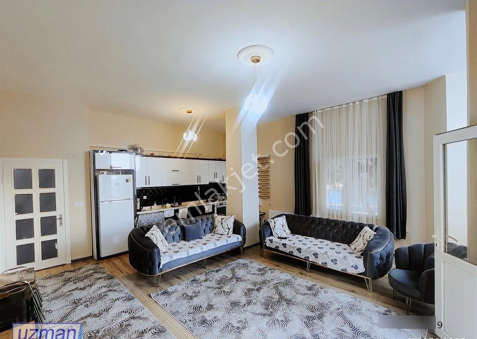 Türkmen Mah.de 145 M2 Aktif Doğalgazlı Geniş 2+1 - Görsel 12