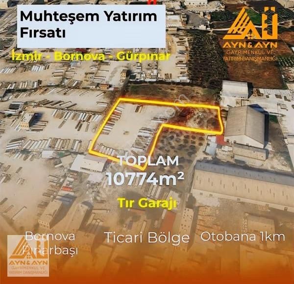 İzmir Pınarbaşında Tır Garajı İmarlı Satılık Arsa - Görsel 4