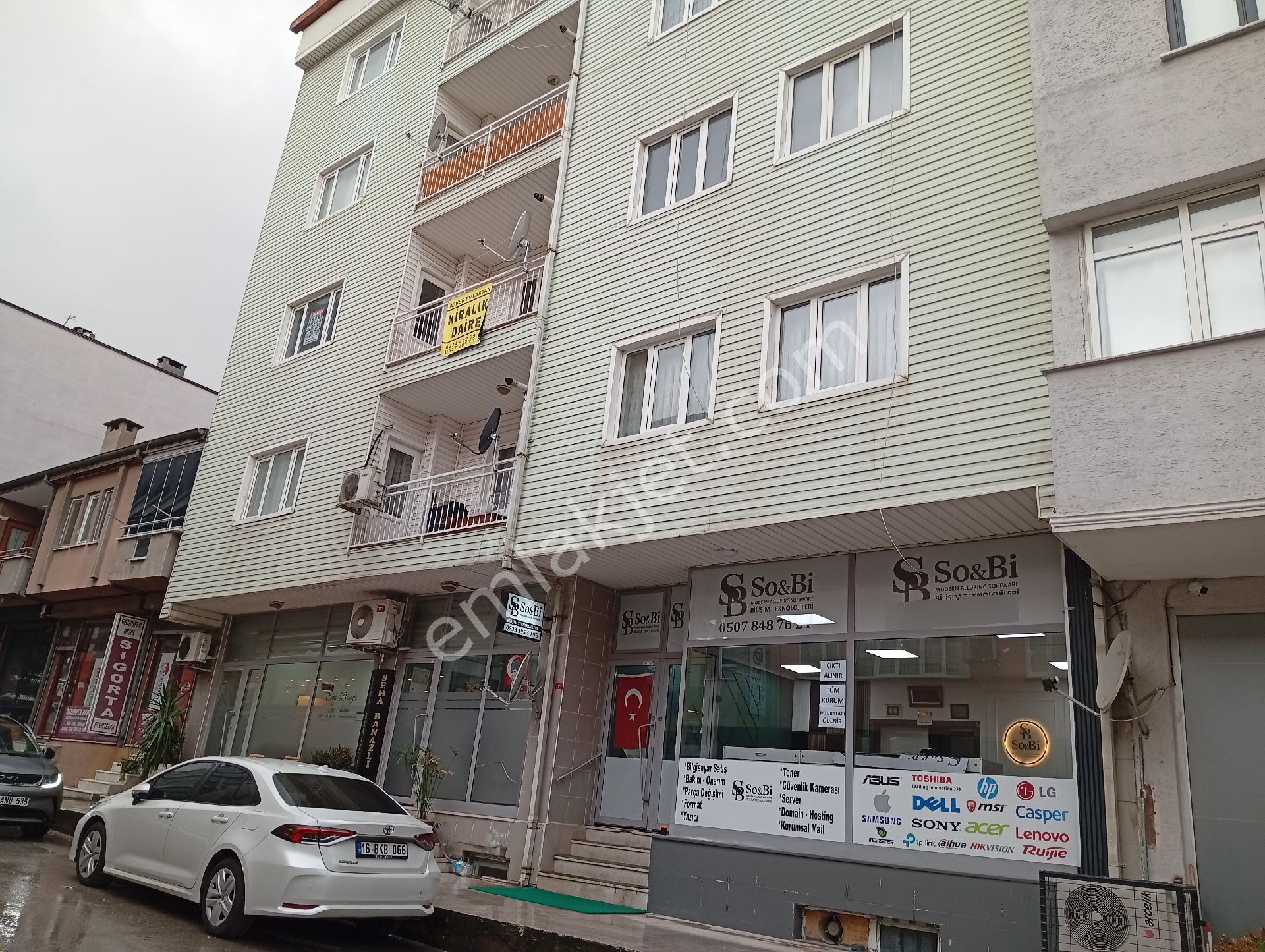 Asker Emlaktan Konak Mah Kiralık Daire - Görsel 2