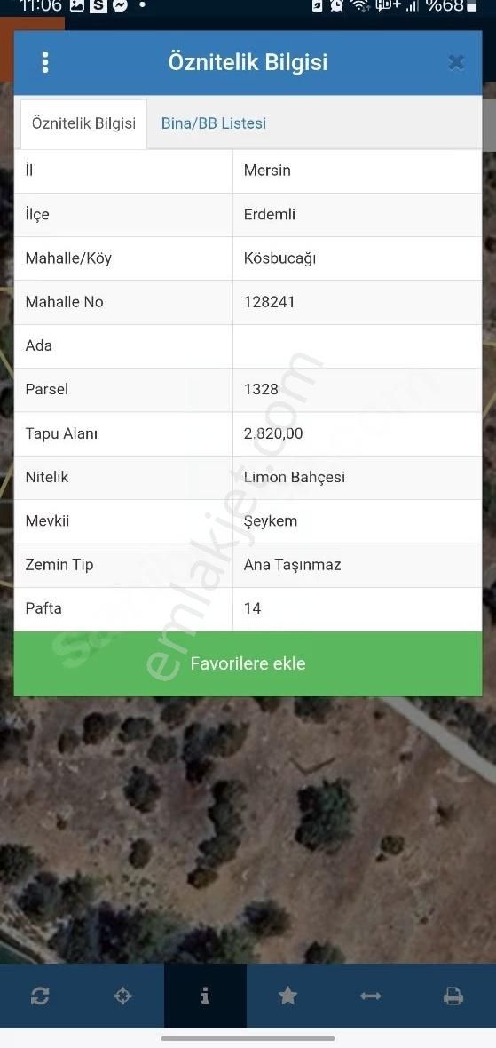 Genç Emlaktan Erdemli'de Satılık 5080m Limon Bahçesi. - Görsel 10
