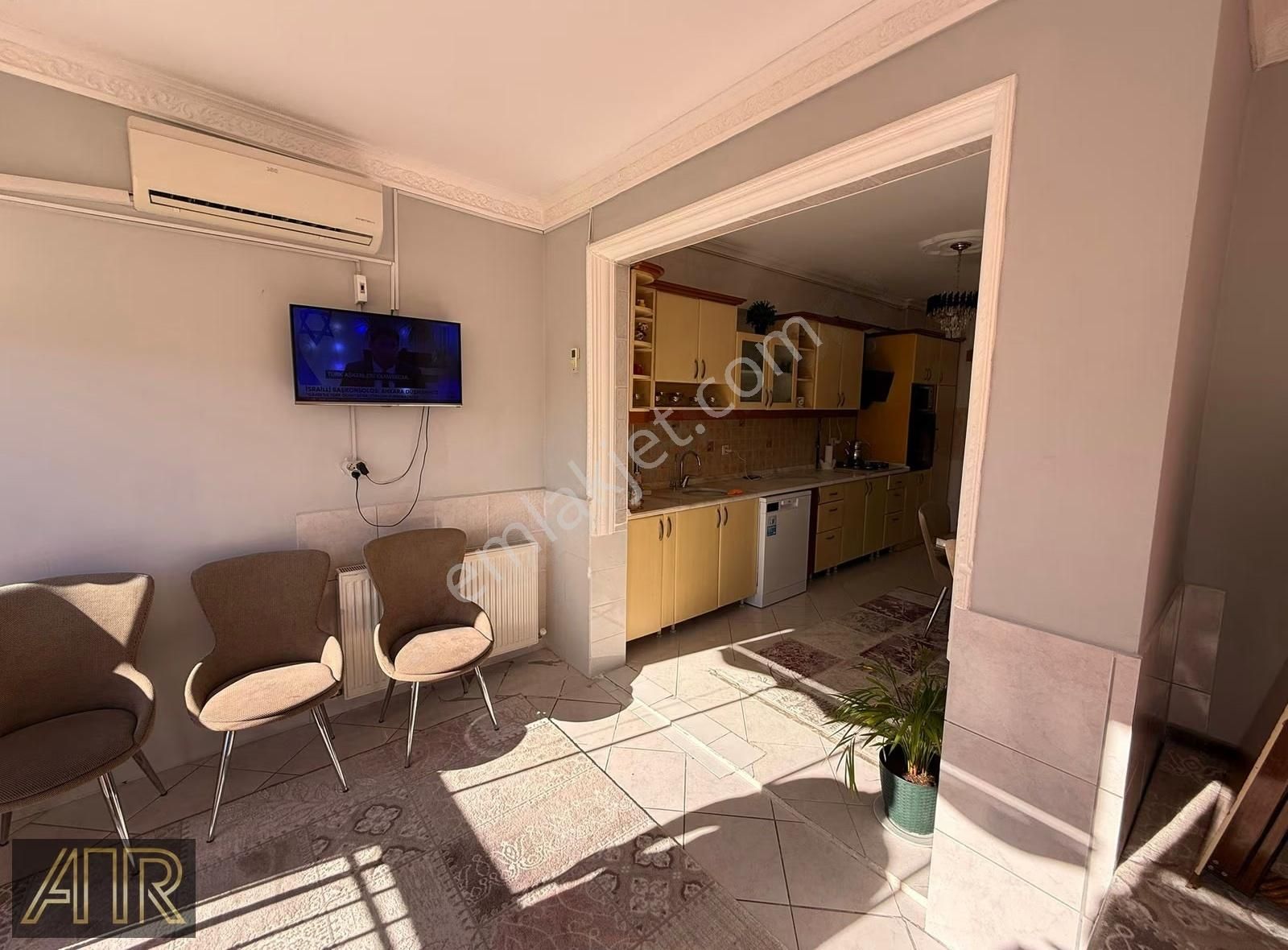 Geniş 3+1 Daire | 165 M² Net | Eşyalı | Güney Güneydoğu Cephe - Görsel 13