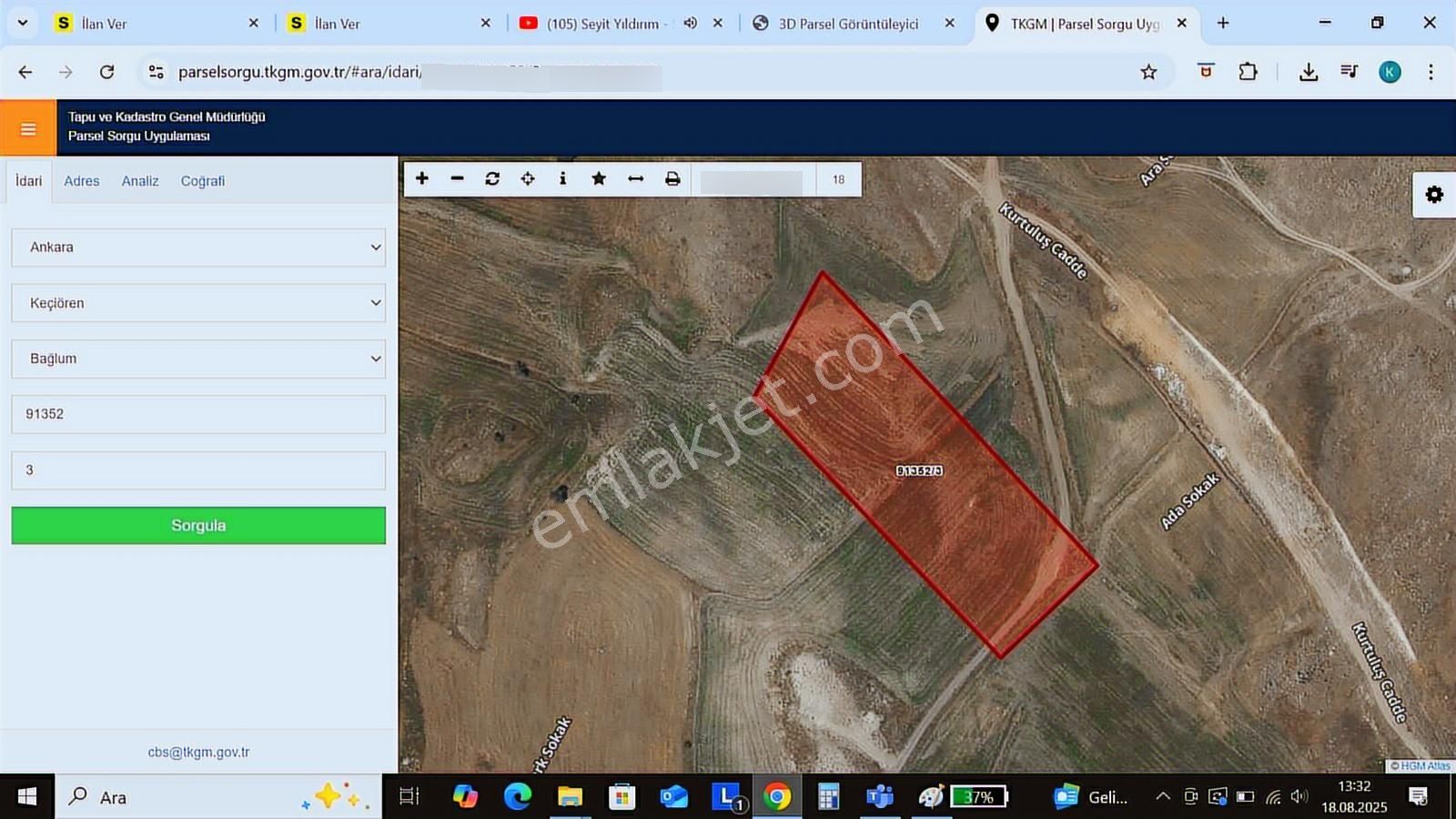 Kılıçsoy'dan Akyurt Merkeze 4 Km Sene Sonu Fırsatı 250 M2 Hobi - Görsel 14