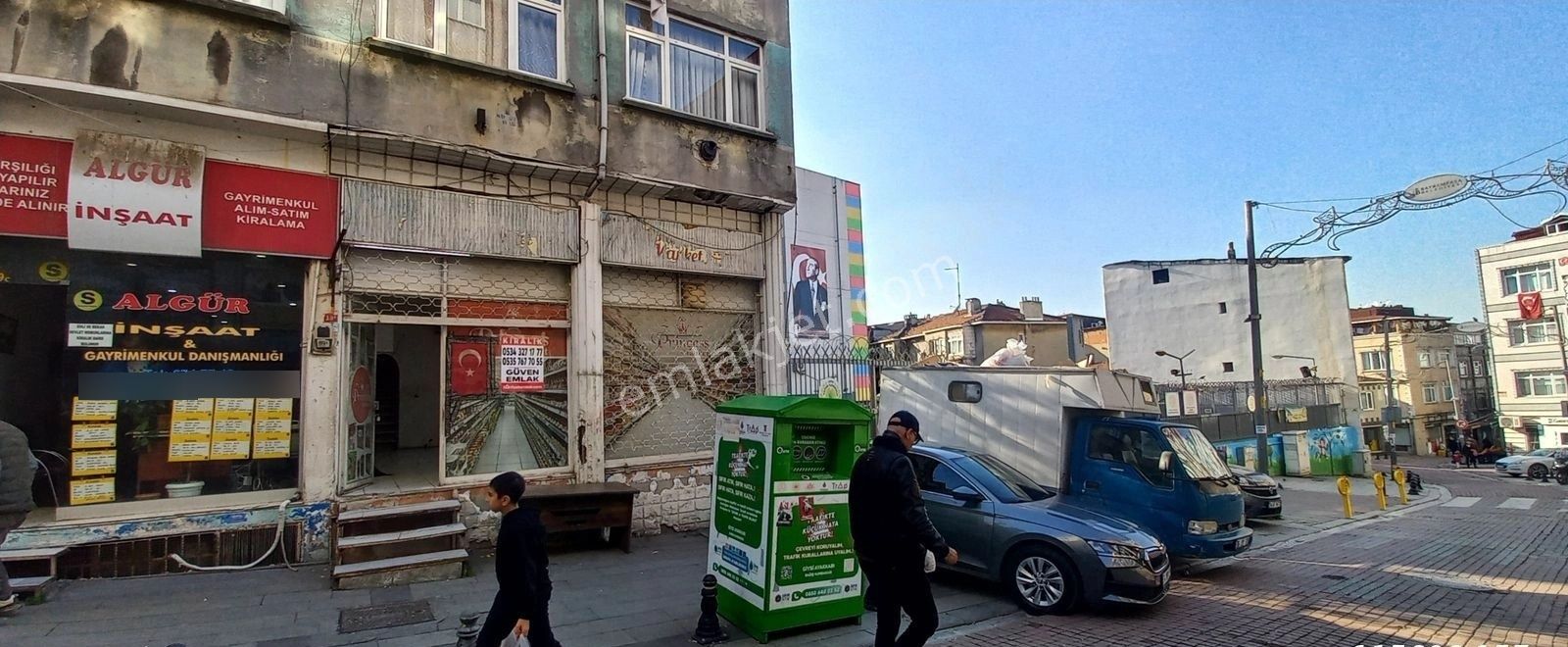 Bayrampaşa Baglar Cad.2,5 Katlı Dükkan Kiralık