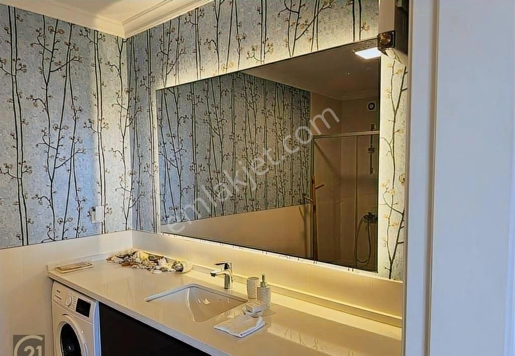 Oran Merkezde, Çınar Apartmanı'nda 4+1 Lüks Mobilyalı Kiralık - Görsel 19