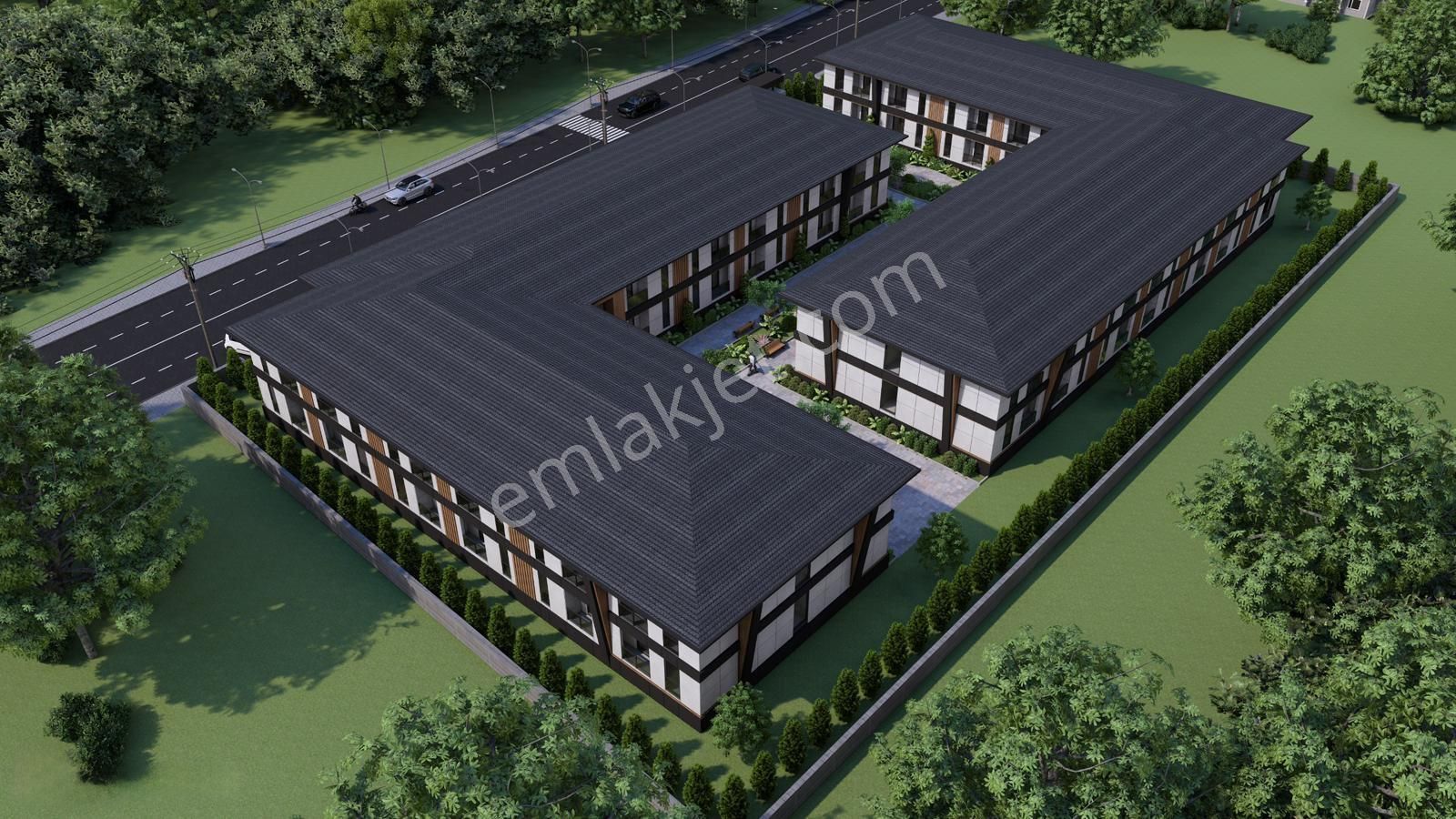 Yazlık Kavşağı Mevkii, %50 Peşinat Faizsiz Elden Taksit 1+1 60 M2 Sıfır Satılık Daire & Home Ofisler - Görsel 16