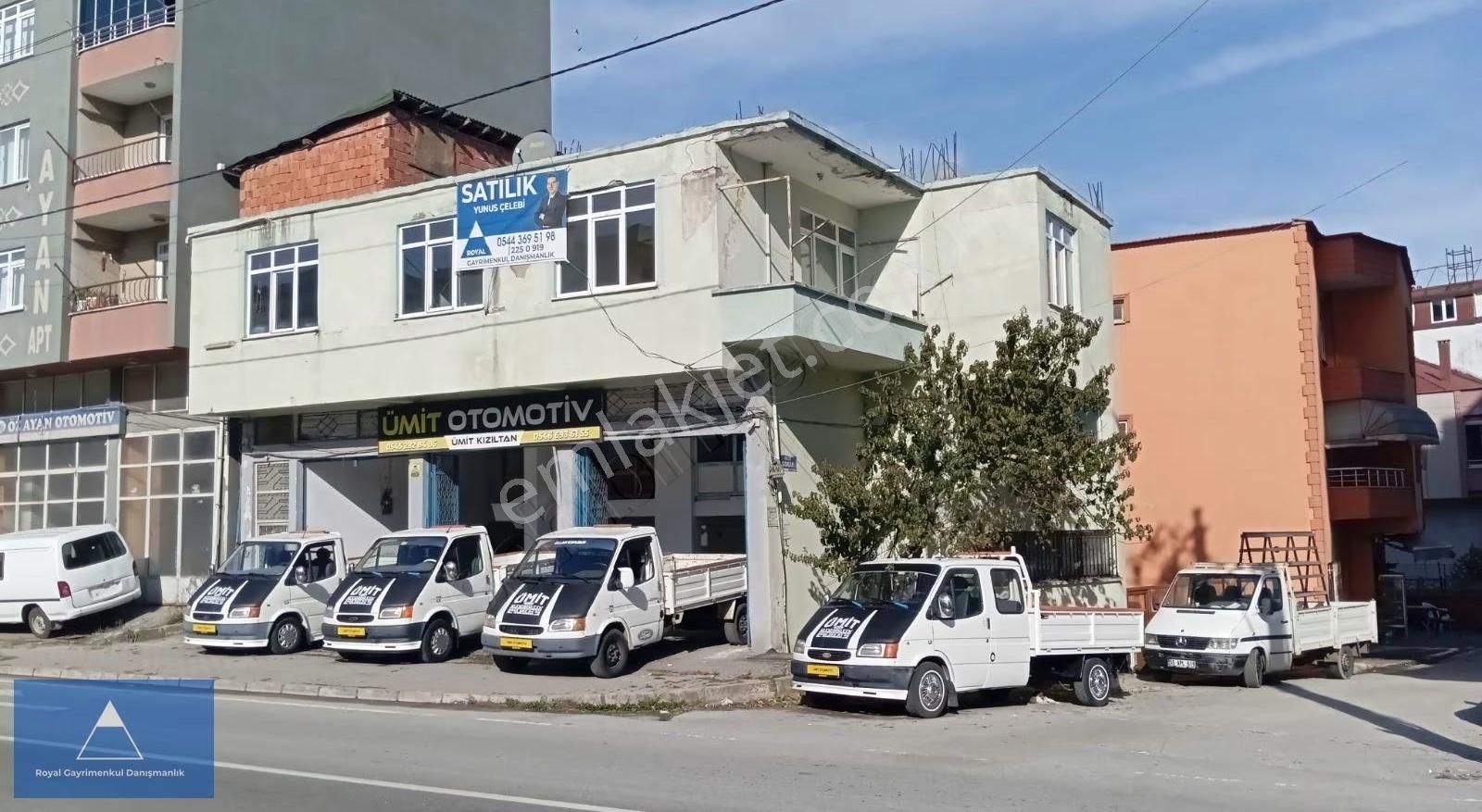 Yunus Çelebi Den Terme De Anayola Cephe Komple Satılık