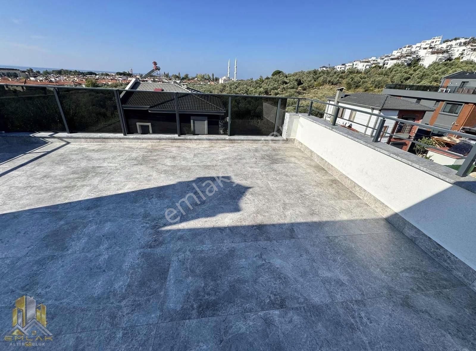 Emlak-58,den Altınoluk Narlıda Sıfır 5+1 Müstakil Lüx Villa - Görsel 20