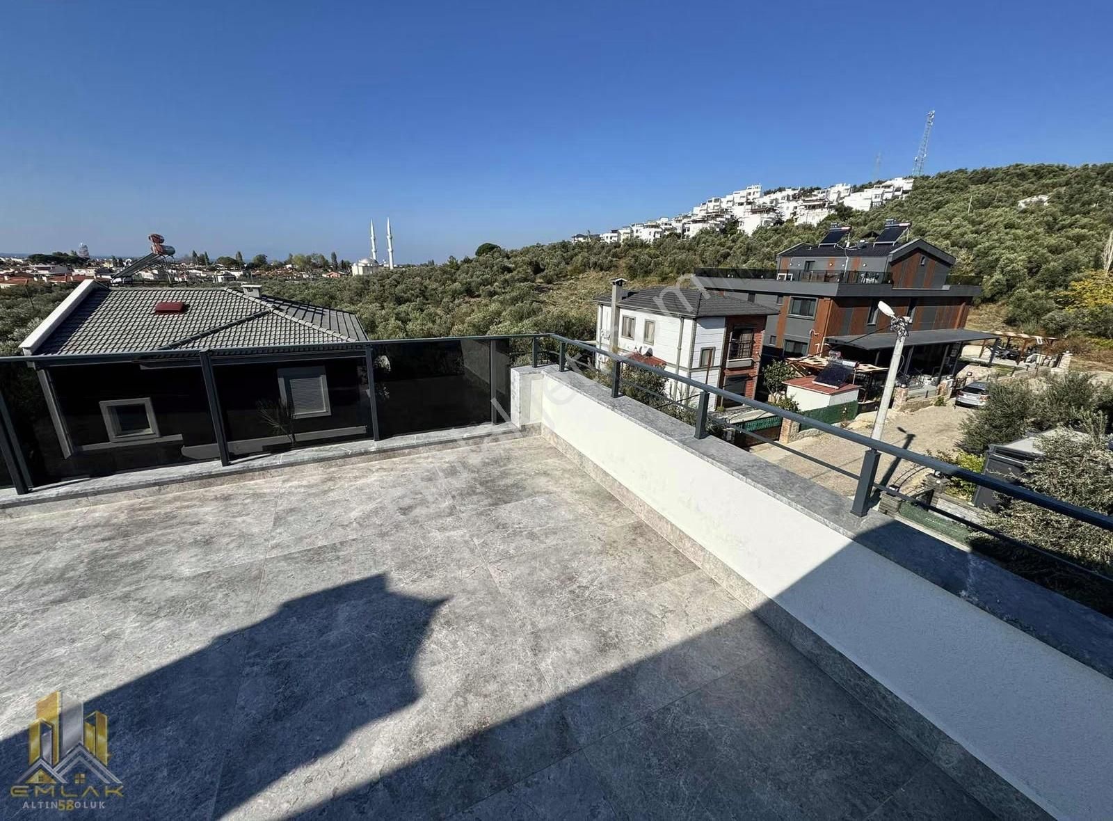 Emlak-58,den Altınoluk Narlıda Sıfır 5+1 Müstakil Lüx Villa - Görsel 5
