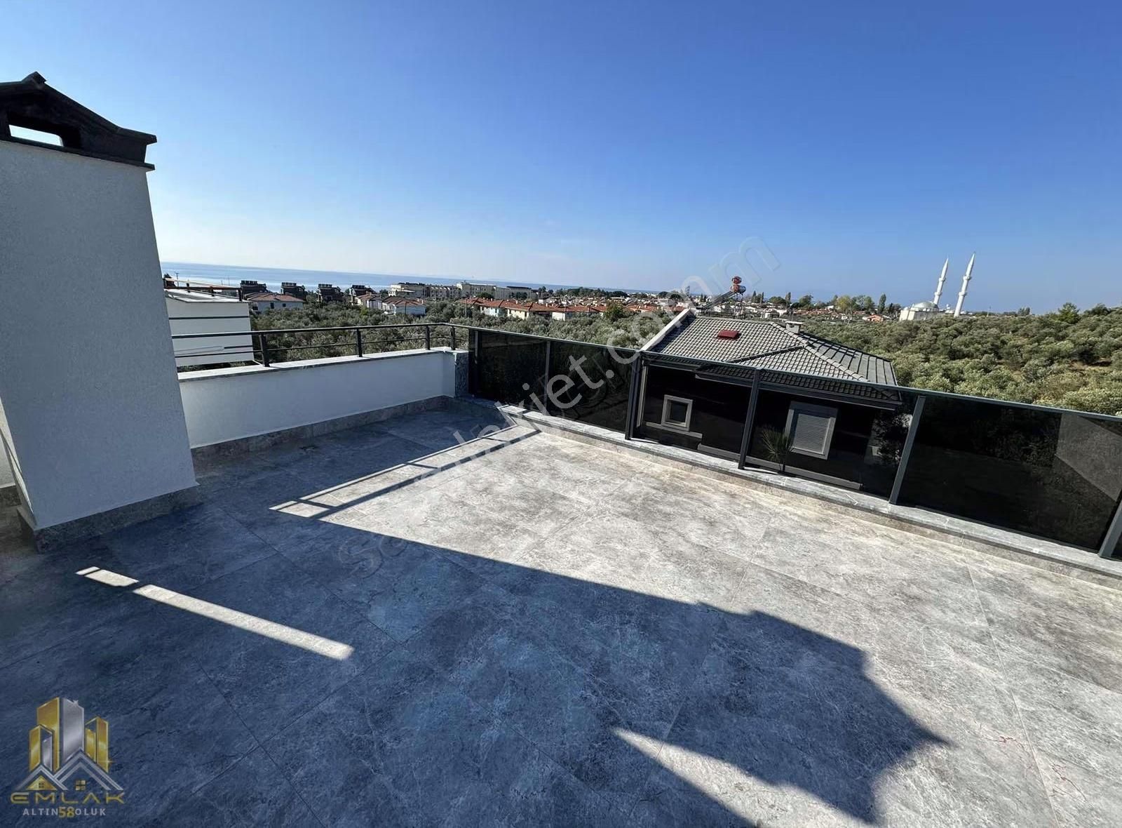 Emlak-58,den Altınoluk Narlıda Sıfır 5+1 Müstakil Lüx Villa - Görsel 13