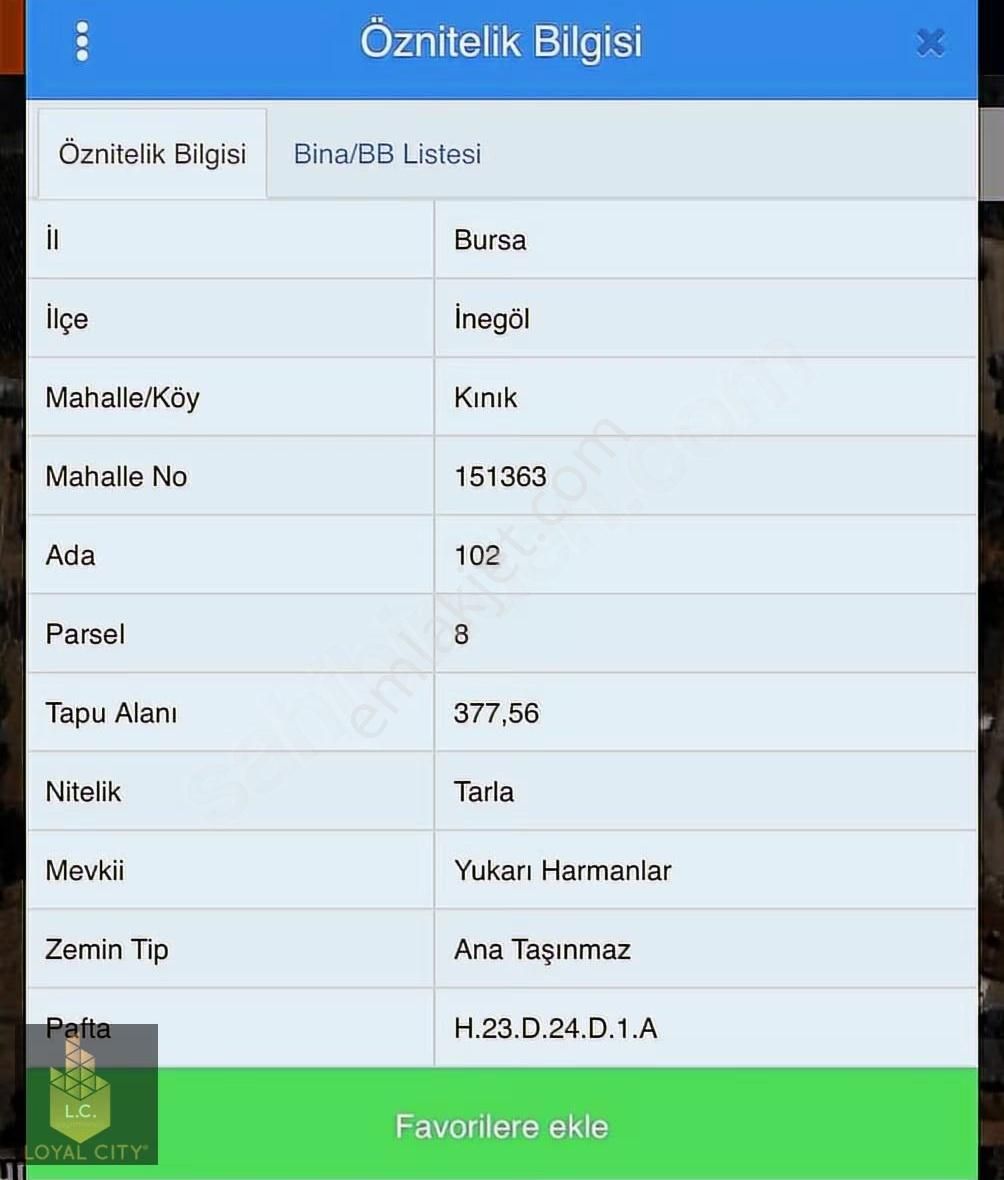 İnegöl Kınık"ta Yatırımlık Kupon Tarla - Görsel 7