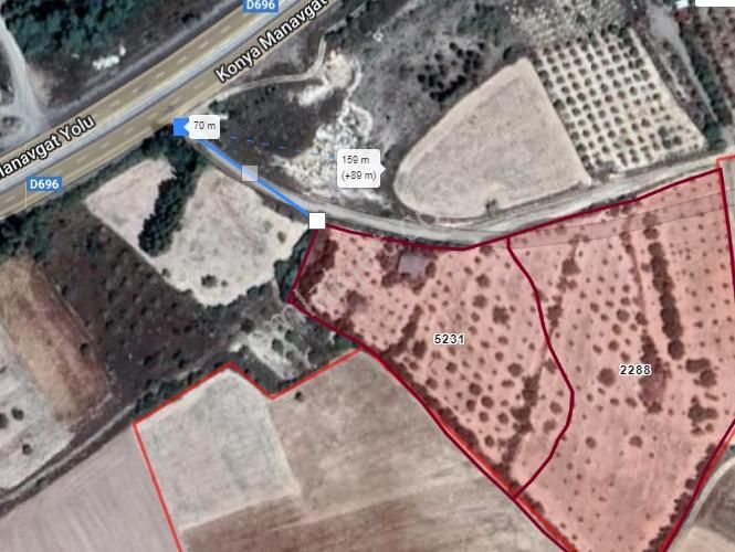 Özpınar ,dan Çavuş Köyü Satılık Tarla 19 800 M2 Su-yol Var - Görsel 9