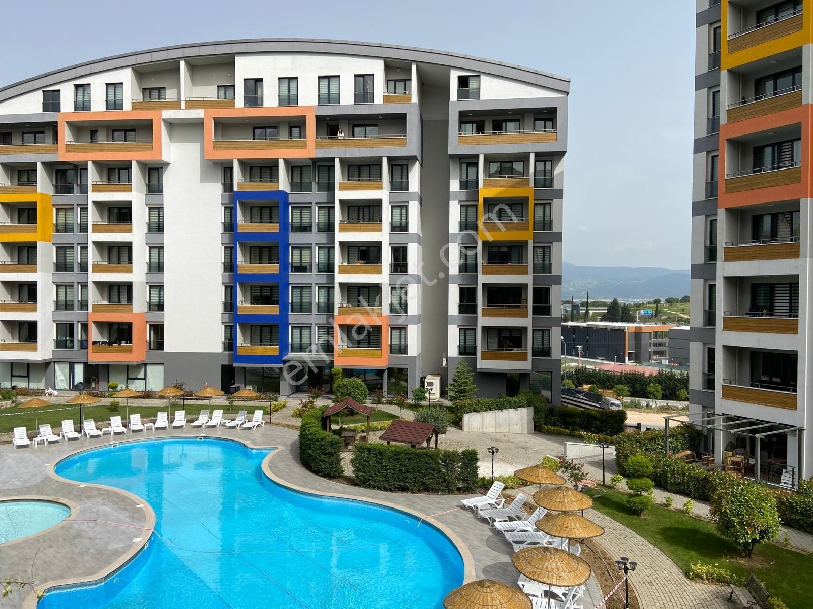 Yaşam Gmden Havuzlu Güvenlikli Sitede Eşyalı Kiralık 2+1 Daire - Görsel 16