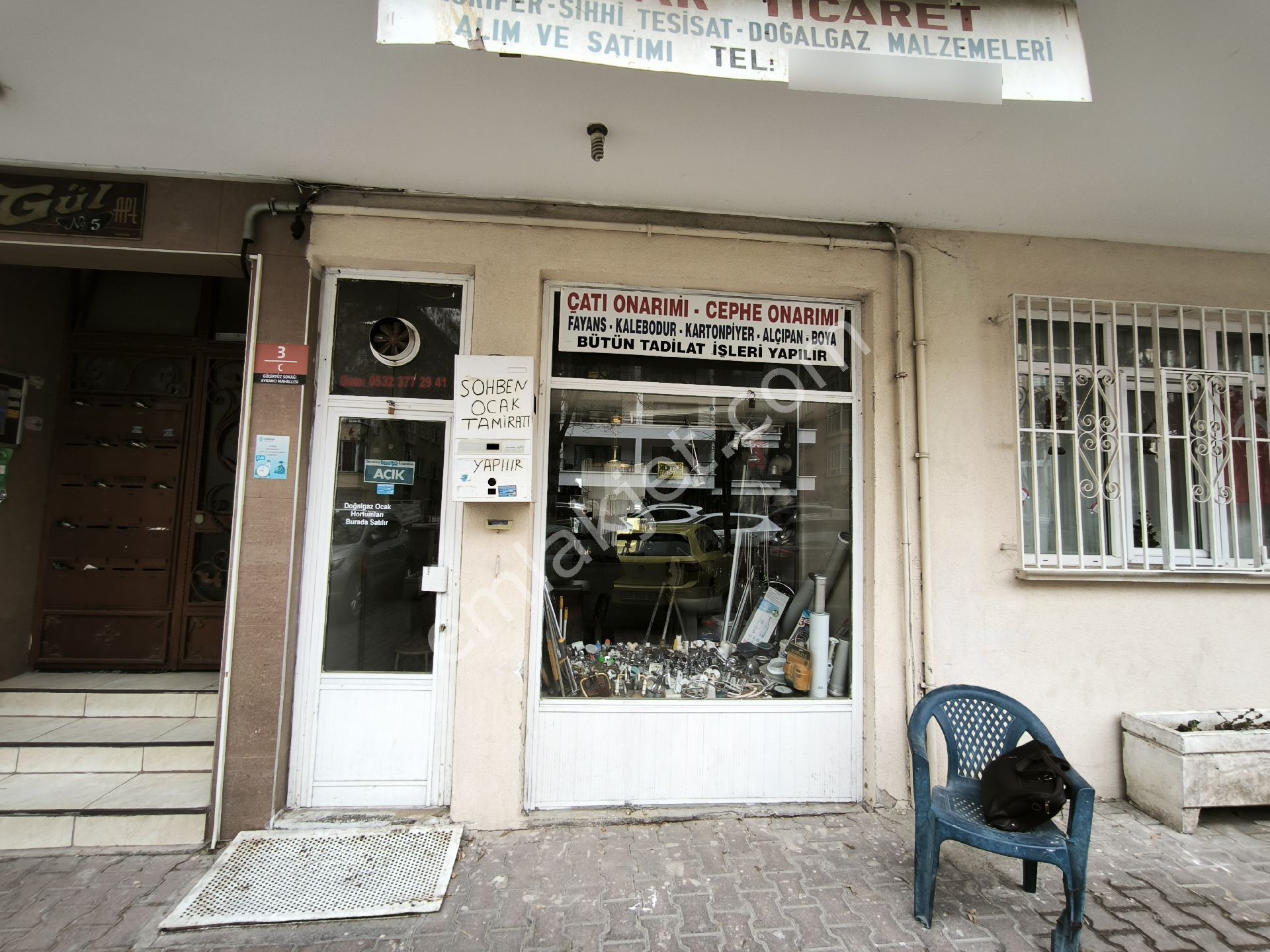 Ayrancı Güleryüz Sokakta Depolu