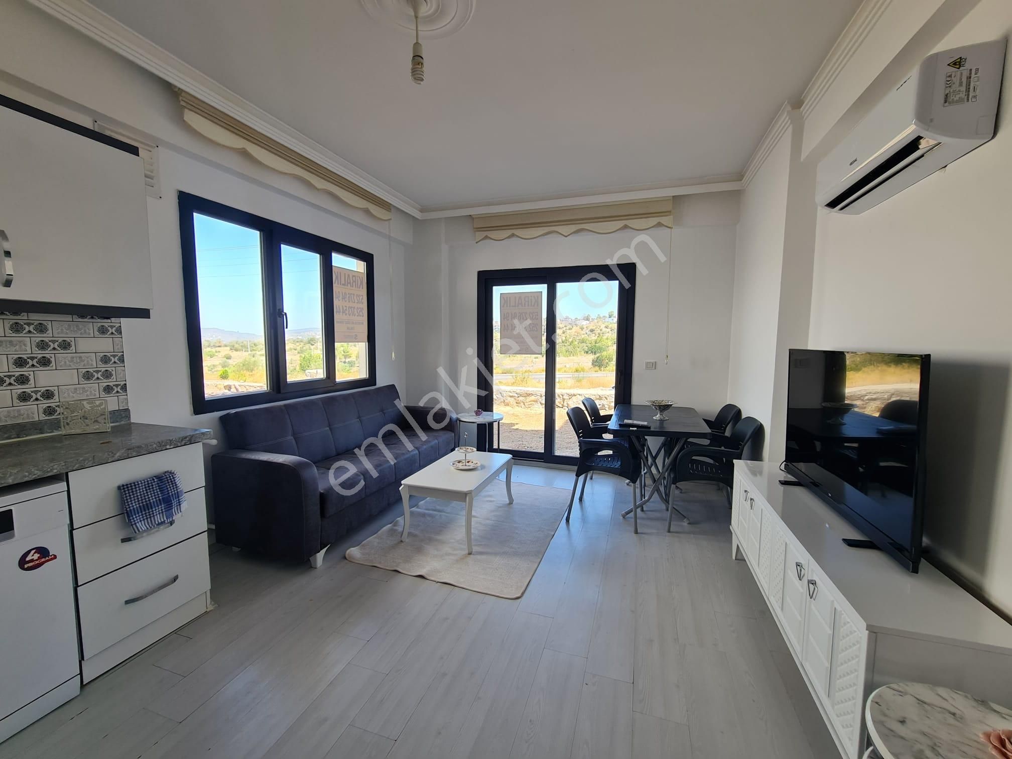 Bodrum Mumcular'da Kiralık 1+1 Sıfır Eşyalı Bahçe Li Daire - Görsel 22