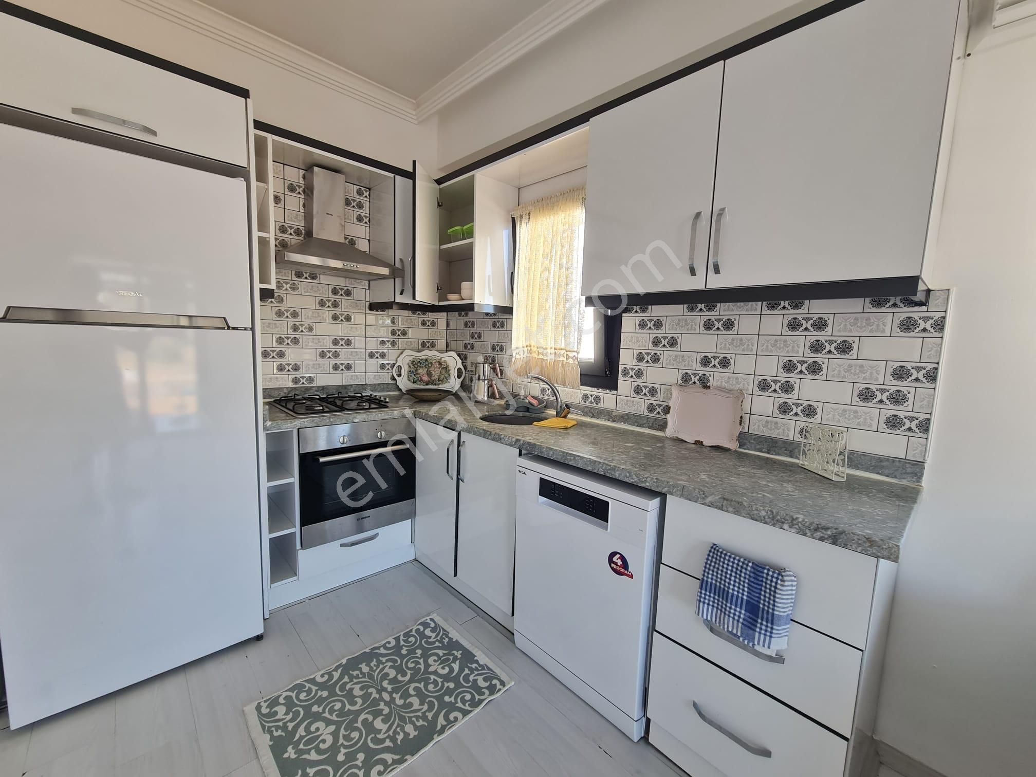 Bodrum Mumcular'da Kiralık 1+1 Sıfır Eşyalı Bahçe Li Daire