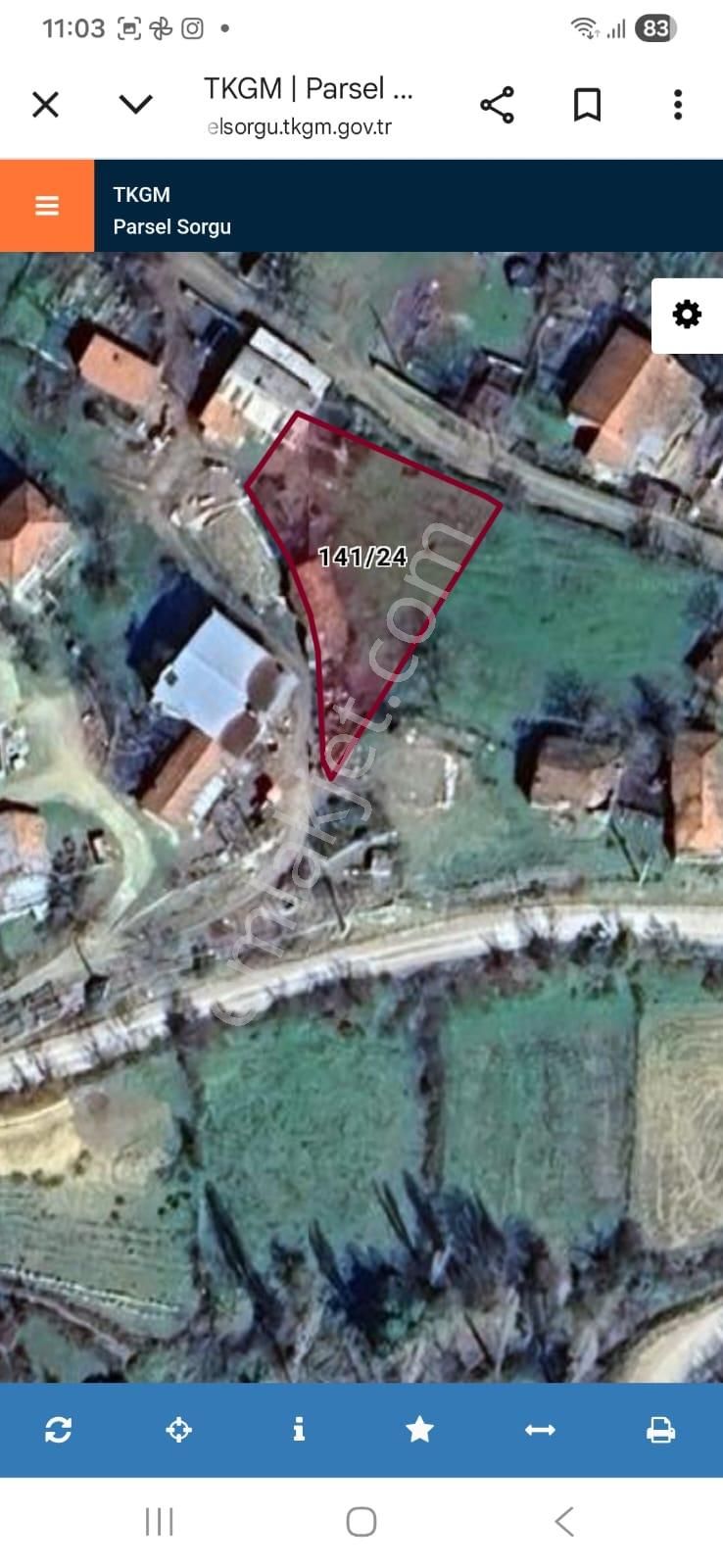 Satılık Çanakkale Yenice Öğmen Köy İçi İki Yola Cepheli 3 Adet Arsa - Görsel 2