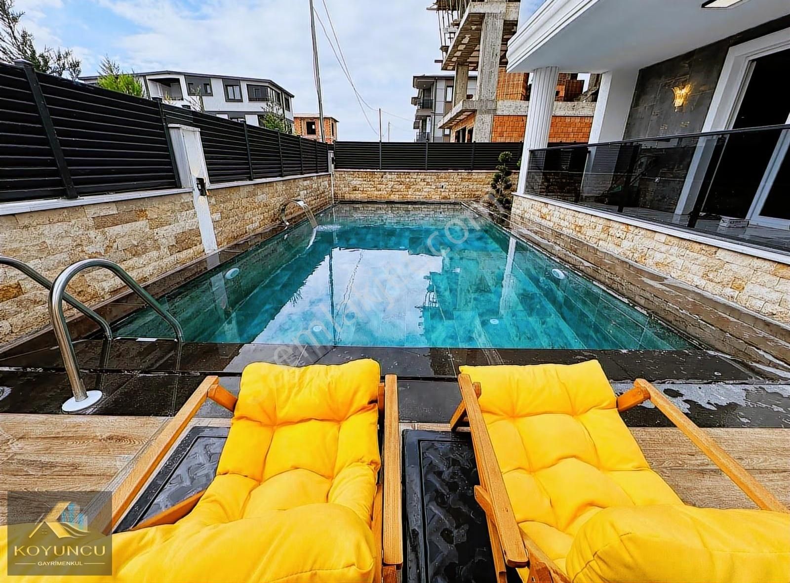 ^^koyuncu Gyrm^^yeniçiftlikte Ultra Lüx 5+1 Havuz Hamam Sauna - Görsel 35